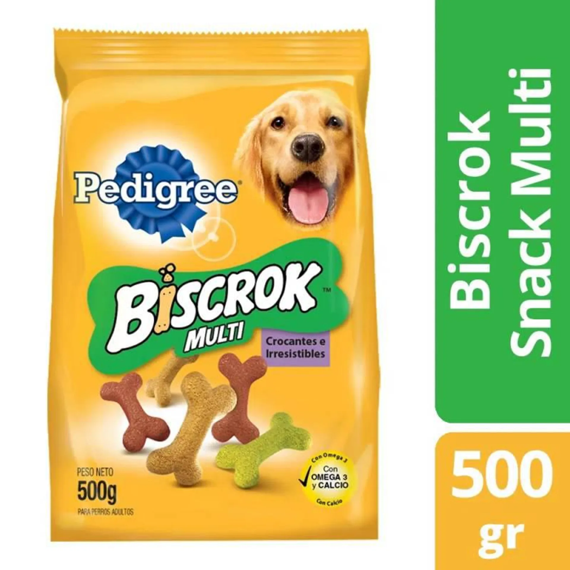 Galletas para Perro Biscrok Multi Pedigree x 500 g.