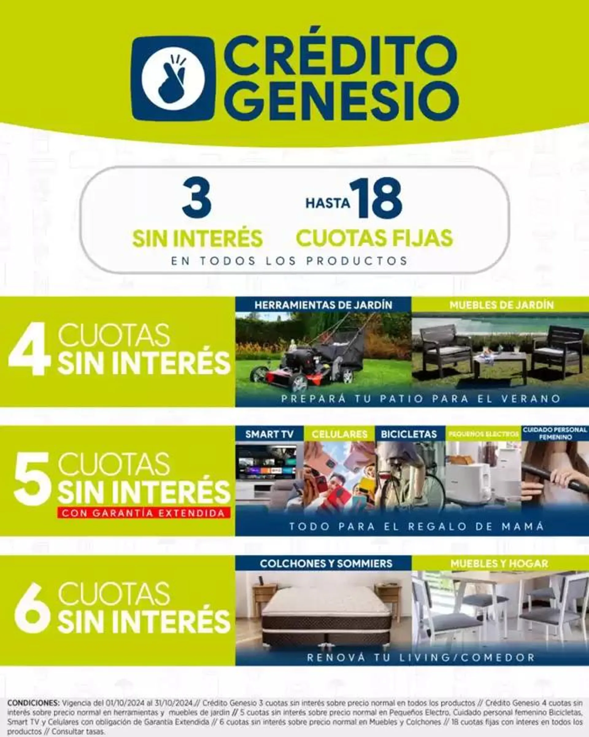 Ofertas de Promoción de Genesio Hogar !! 3 de octubre al 31 de octubre 2024 - Página 4 del catálogo