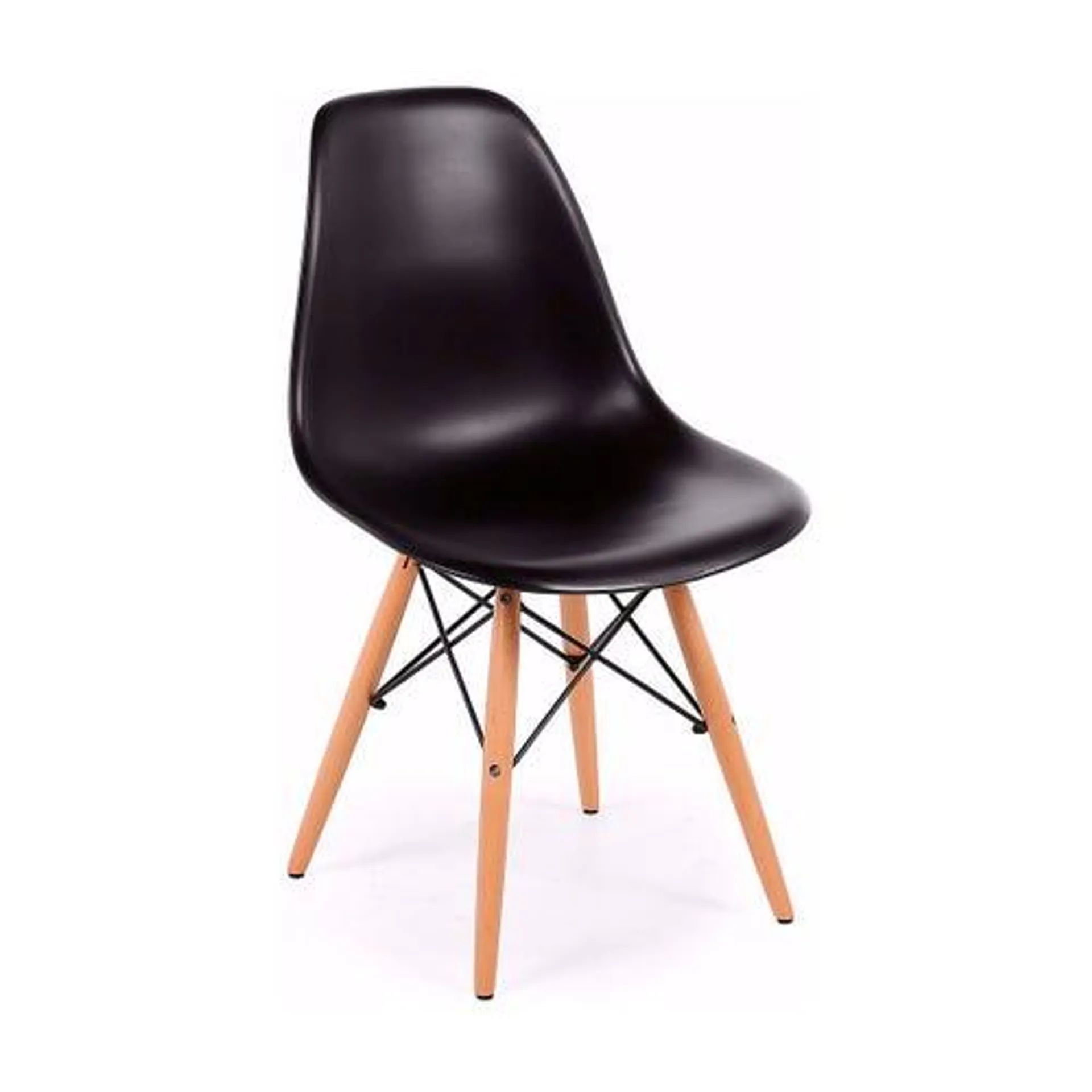 Silla Eames ideal comedor living negra