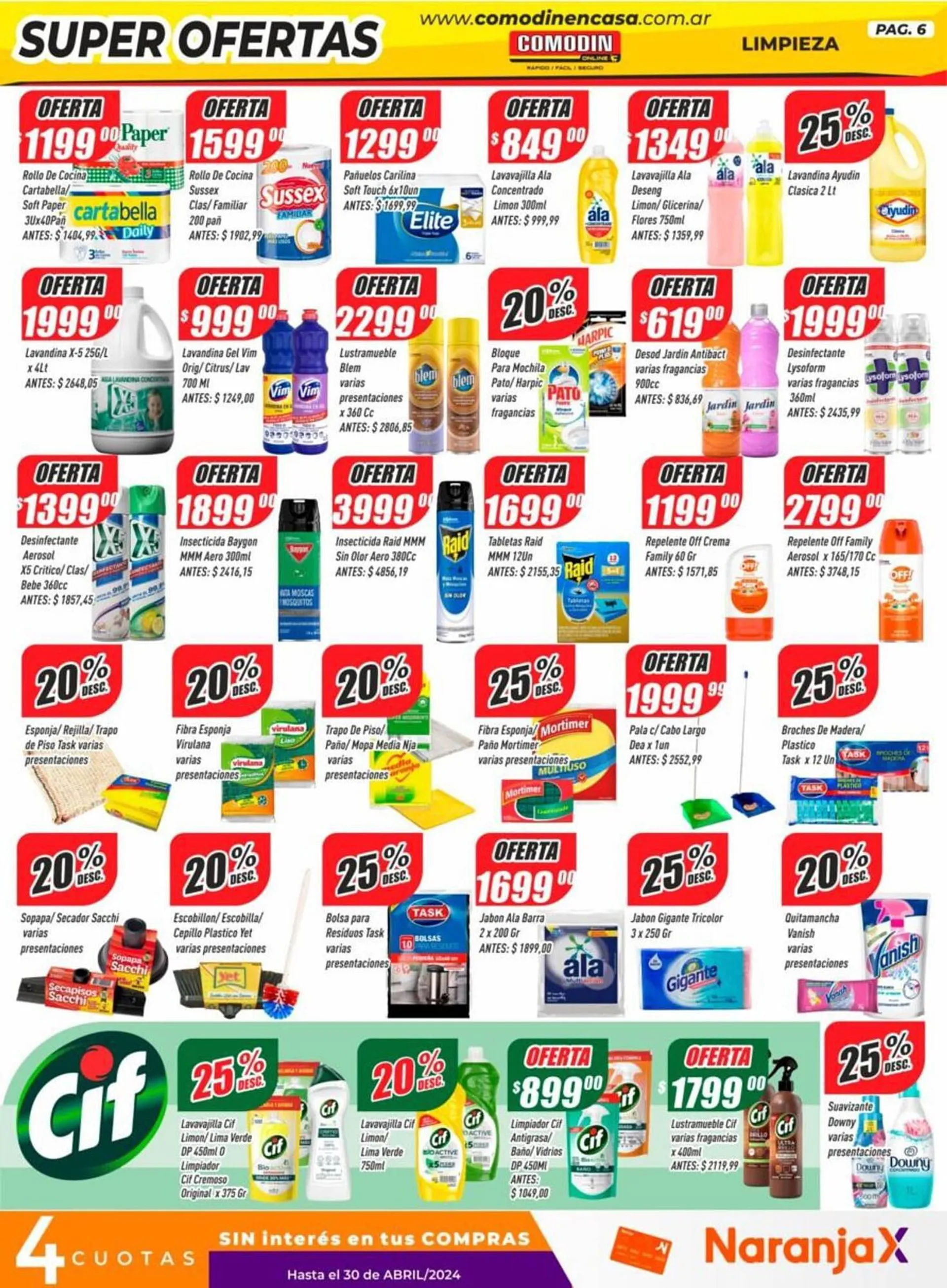 Ofertas de Catálogo Supermercados Comodin 21 de marzo al 24 de marzo 2024 - Página 6 del catálogo