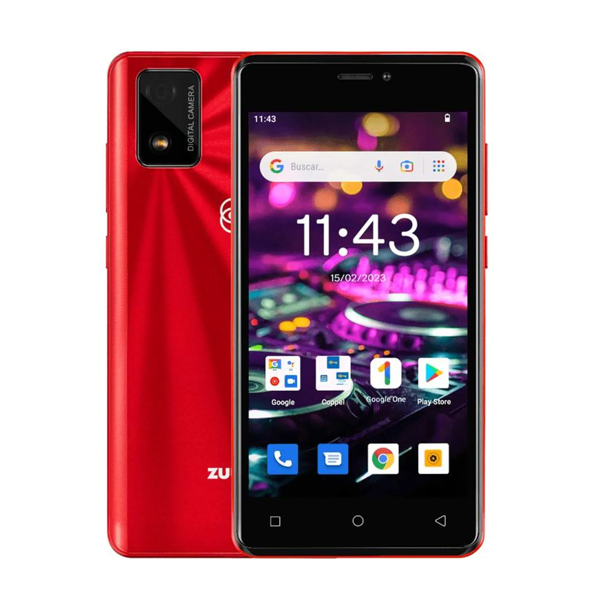 Celular Zuum Magno C2 Rojo 2GB 16GB