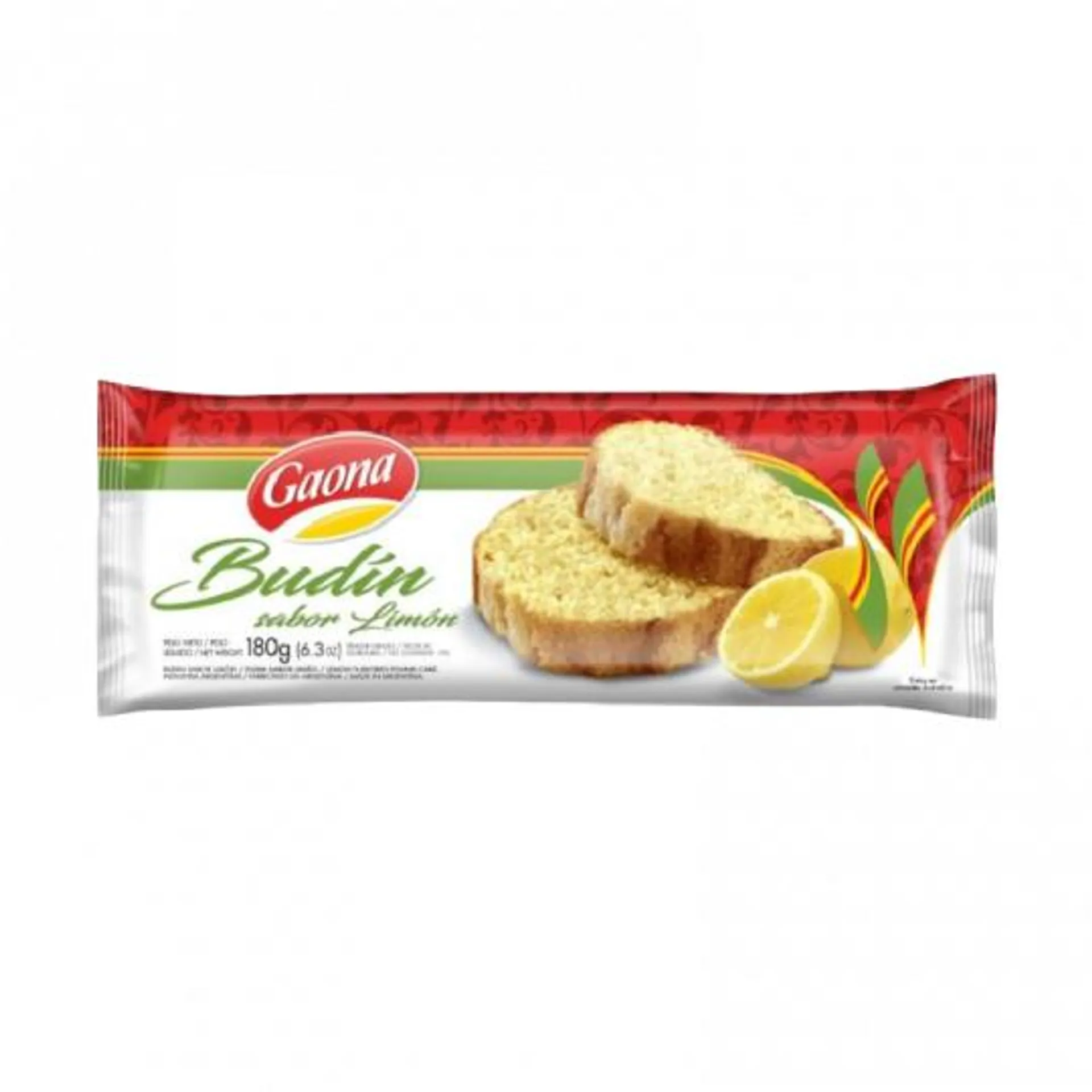 BUDIN GAONA LIMON 180 GRS