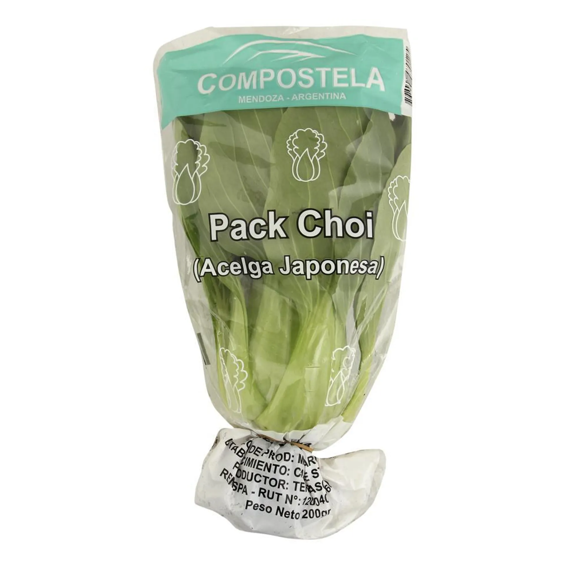 Acelga Hidroponica Pack Choi Compostela 1u