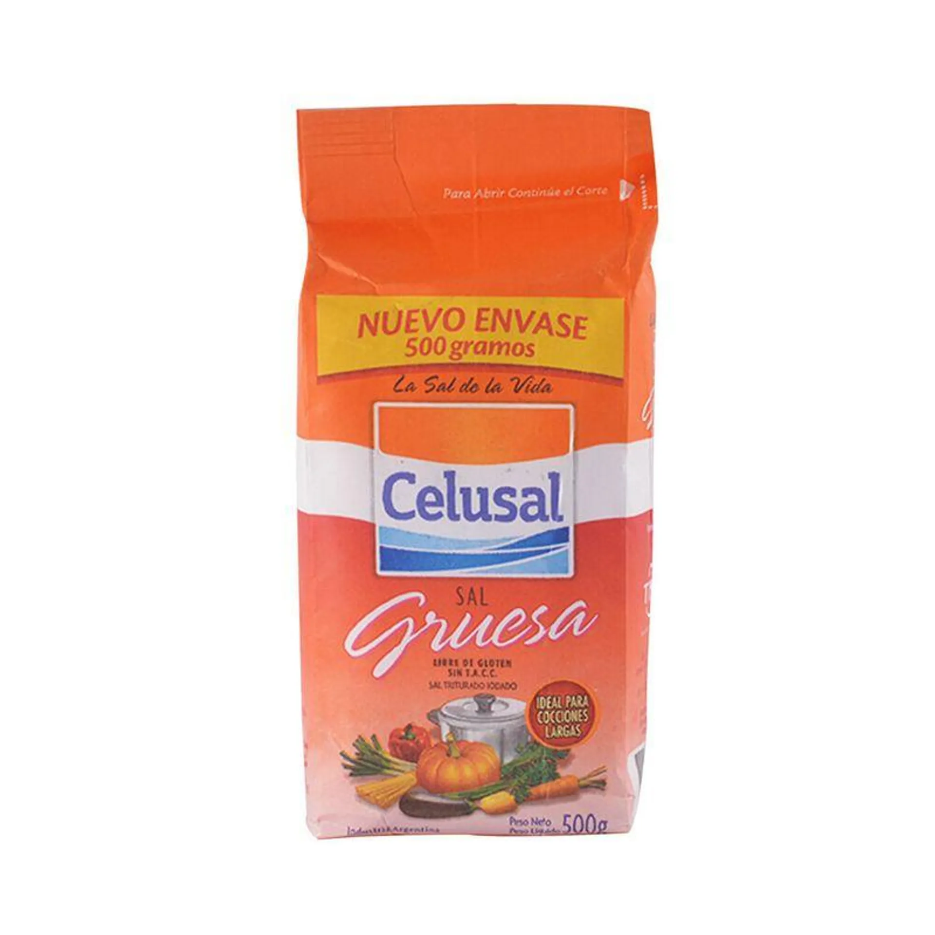 Sal gruesa Celusal 500 g.