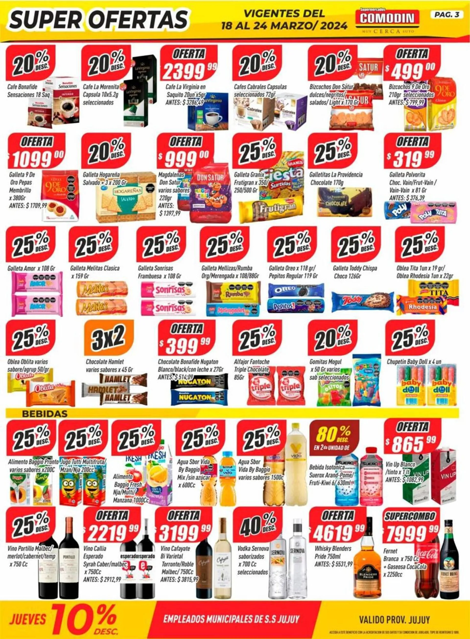 Ofertas de Catálogo Supermercados Comodin 21 de marzo al 24 de marzo 2024 - Página 3 del catálogo