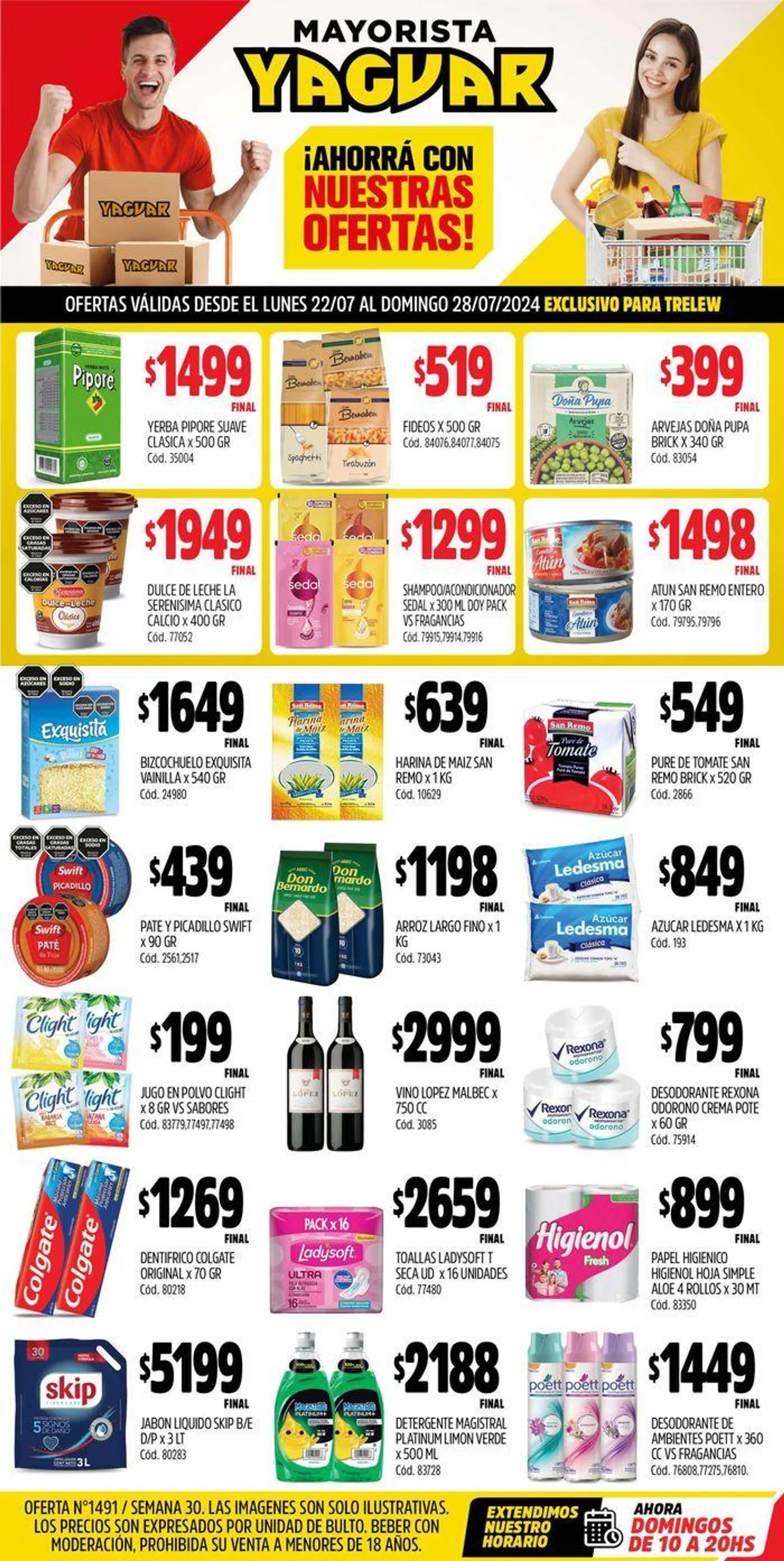 Catálogo Supermercados Yaguar Trelew - 1