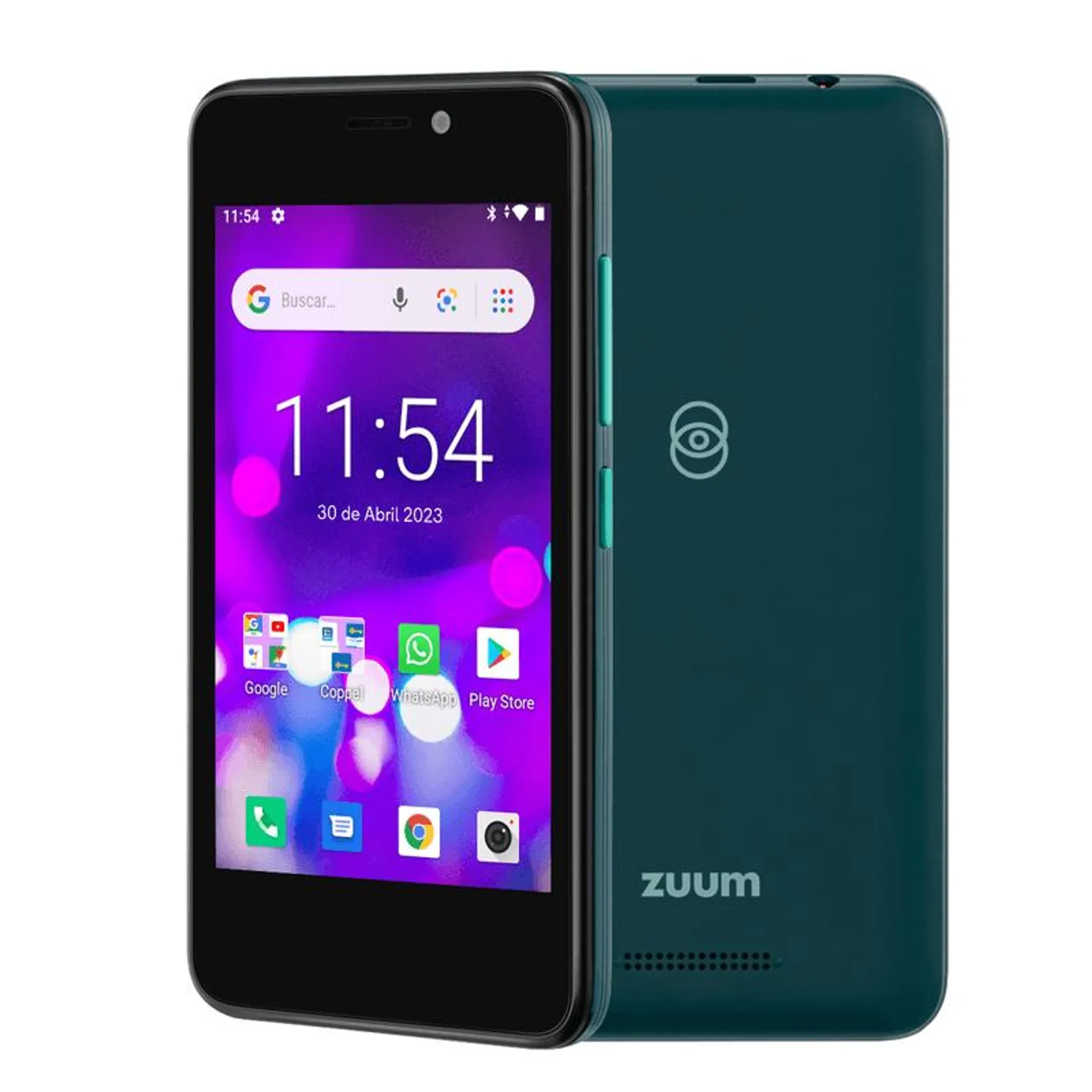 Celular Zuum Rocket III Verde 1GB 8GB 3g