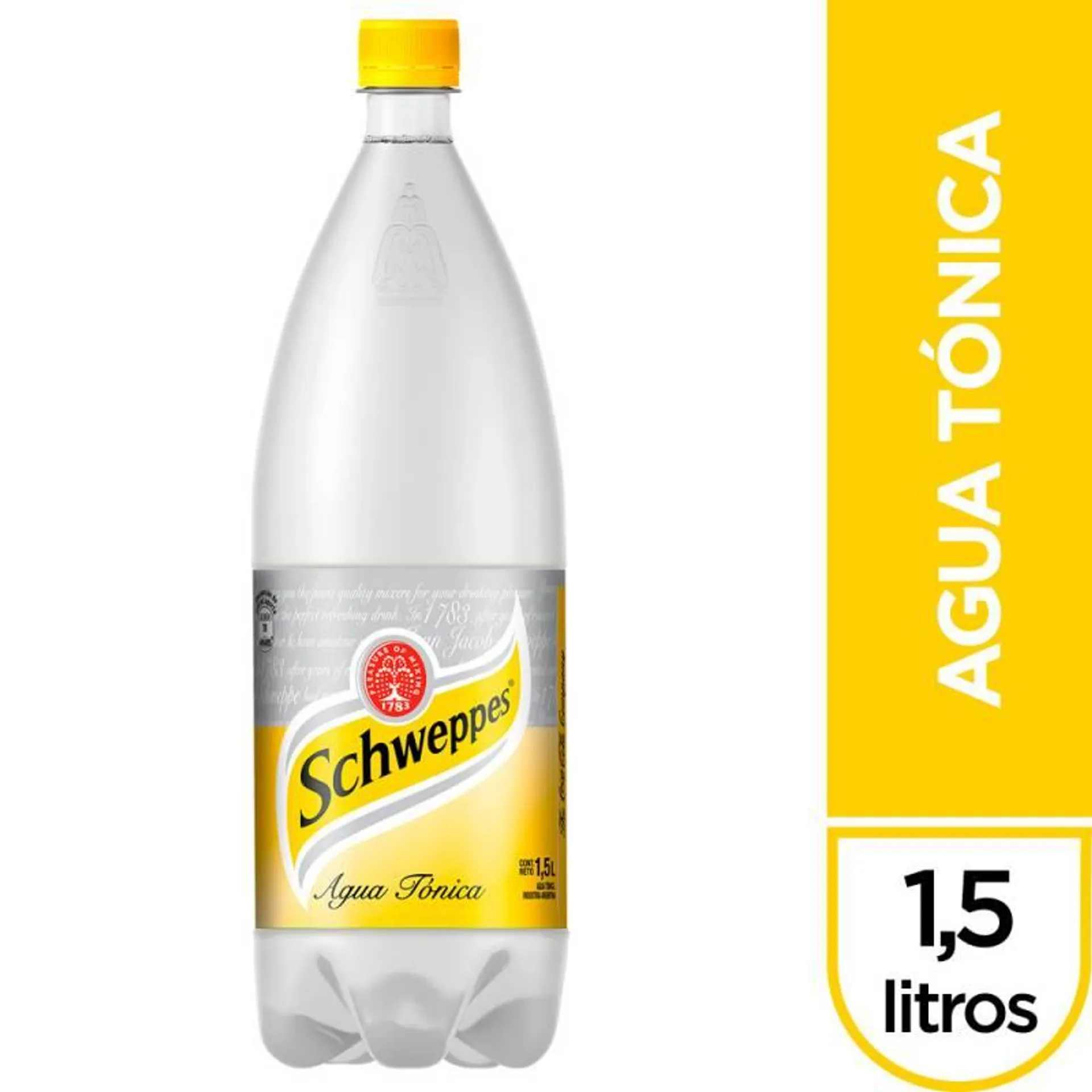 Gaseosa Schweppes Tónica Pet x 1,5 Lt.