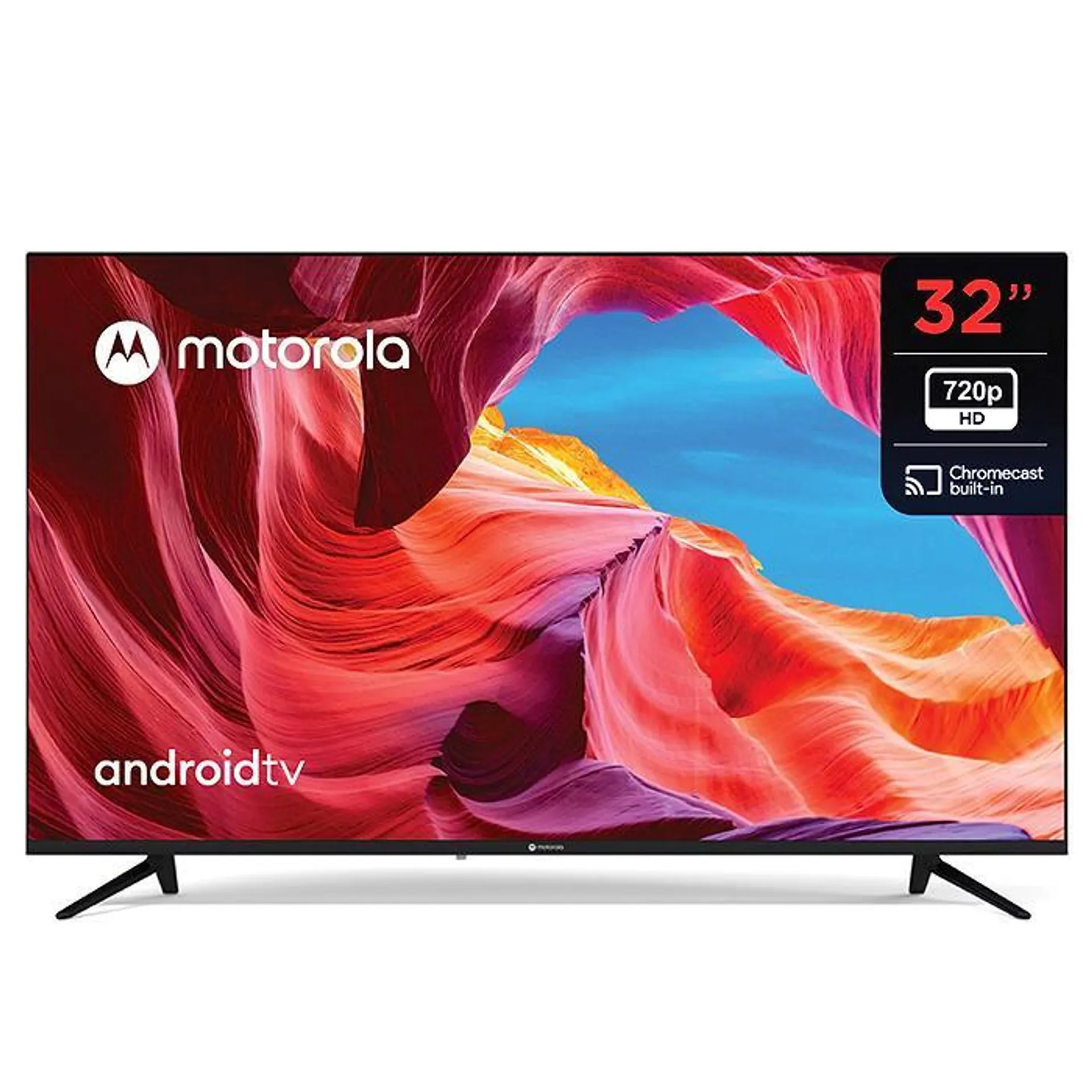 Smart Tv Motorola 32" MT32E3A HD Android Tv