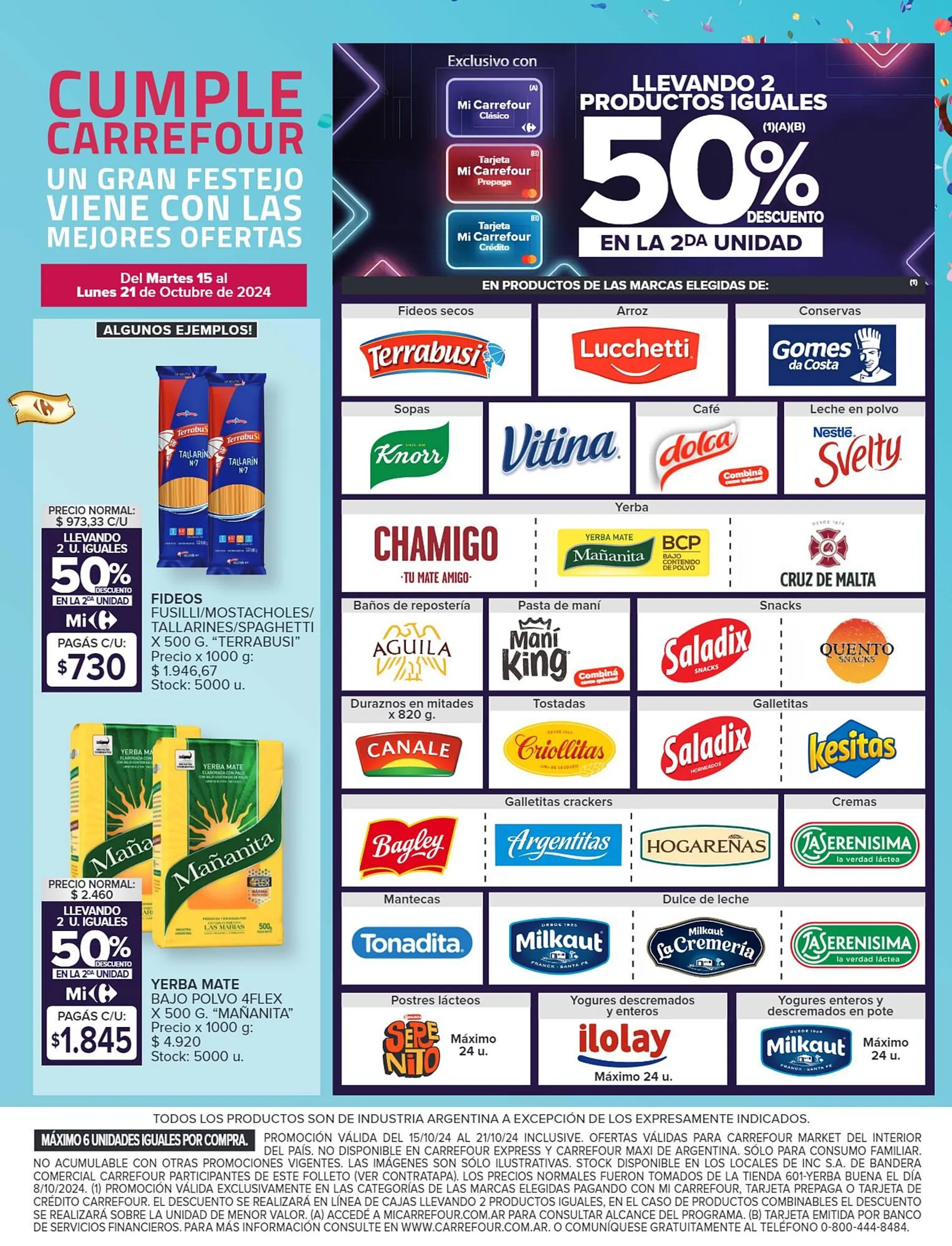 Ofertas de Catálogo Carrefour Market 15 de octubre al 21 de octubre 2024 - Página 5 del catálogo