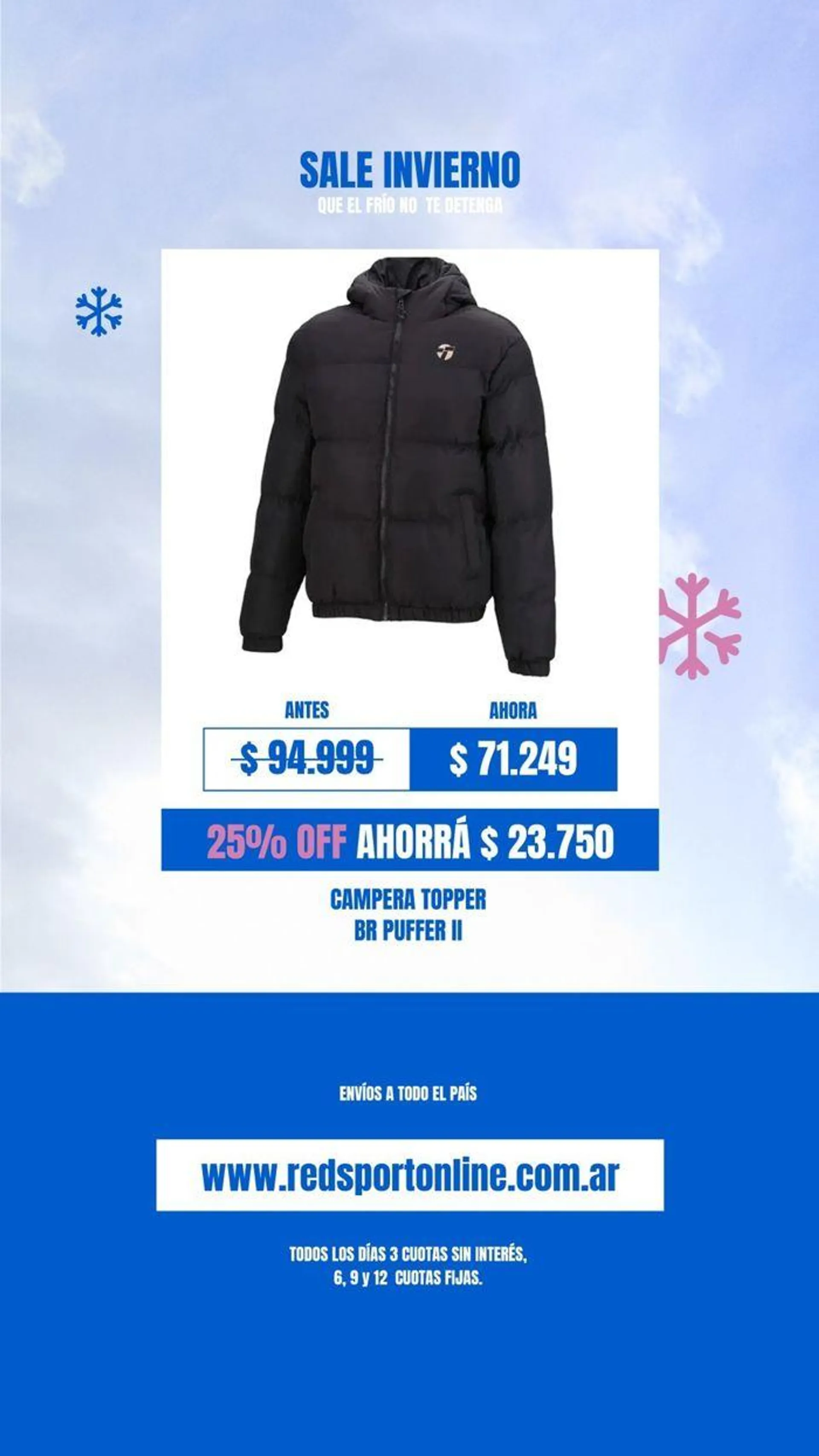 Sale Invierno 25% OFF ahorrá - 1