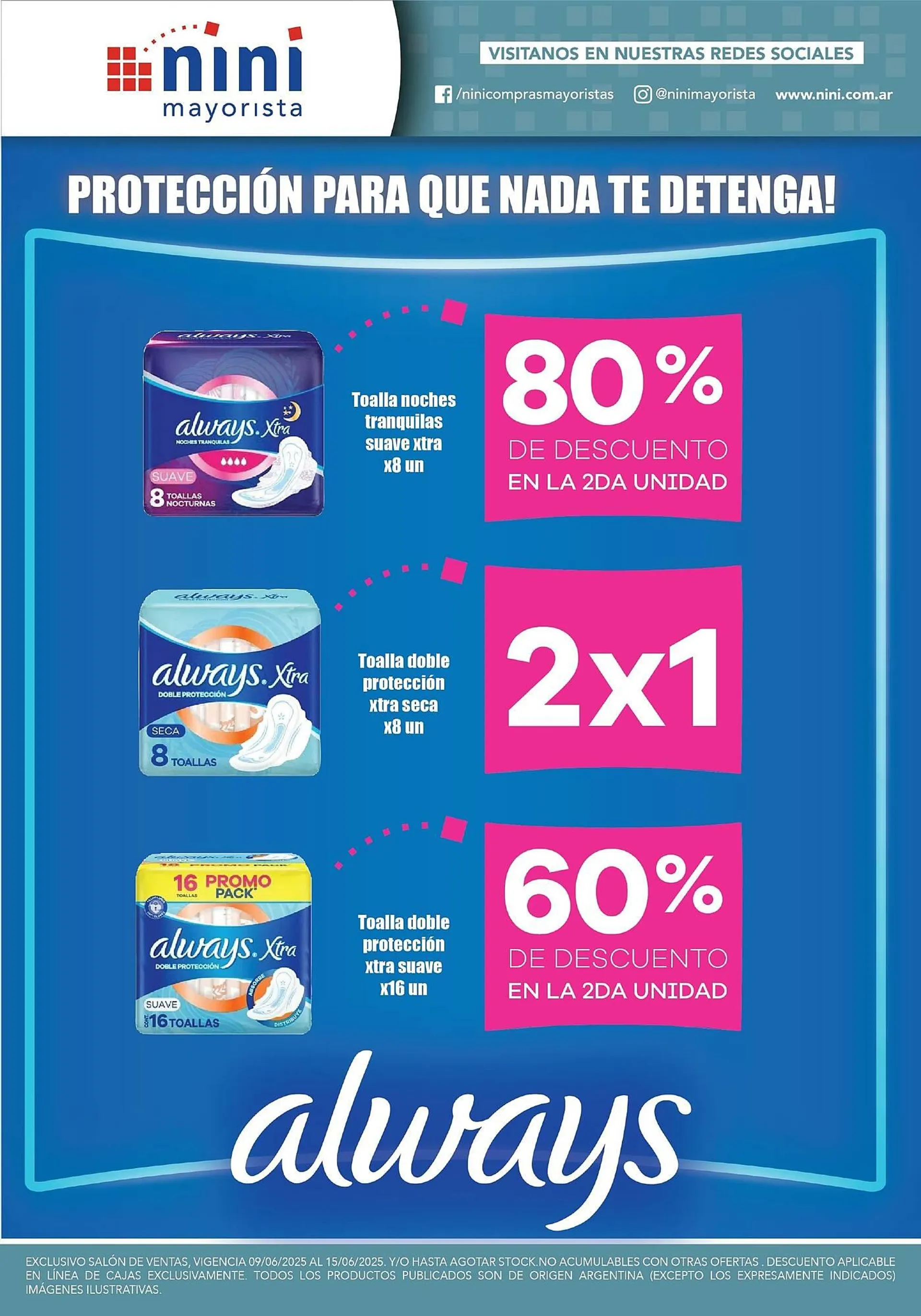 Ofertas de Catálogo Nini Mayorista 9 de junio al 15 de junio 2025 - Página 1 del catálogo