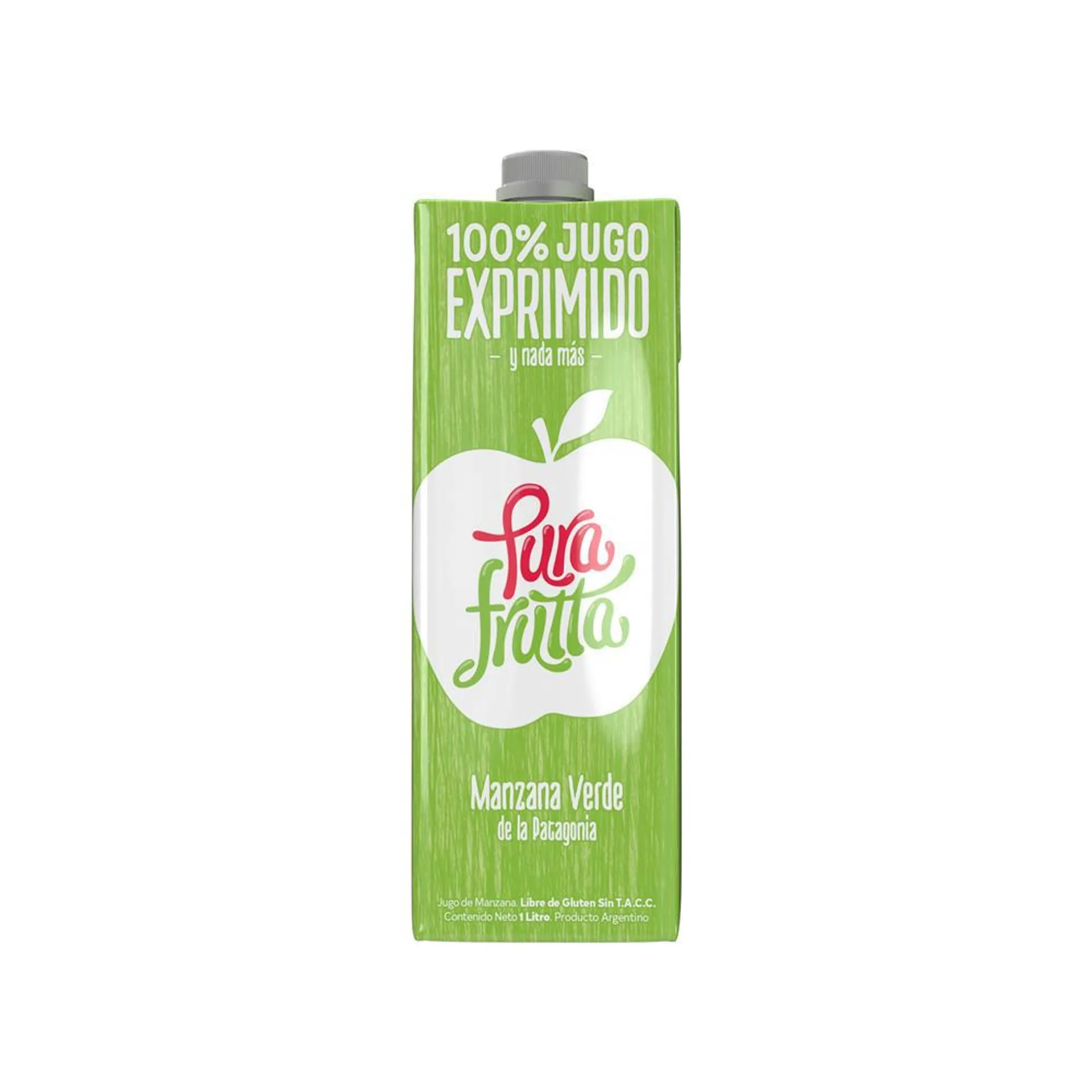 Jugos Manzana Verde PURAFRUTTA 1 Ltr