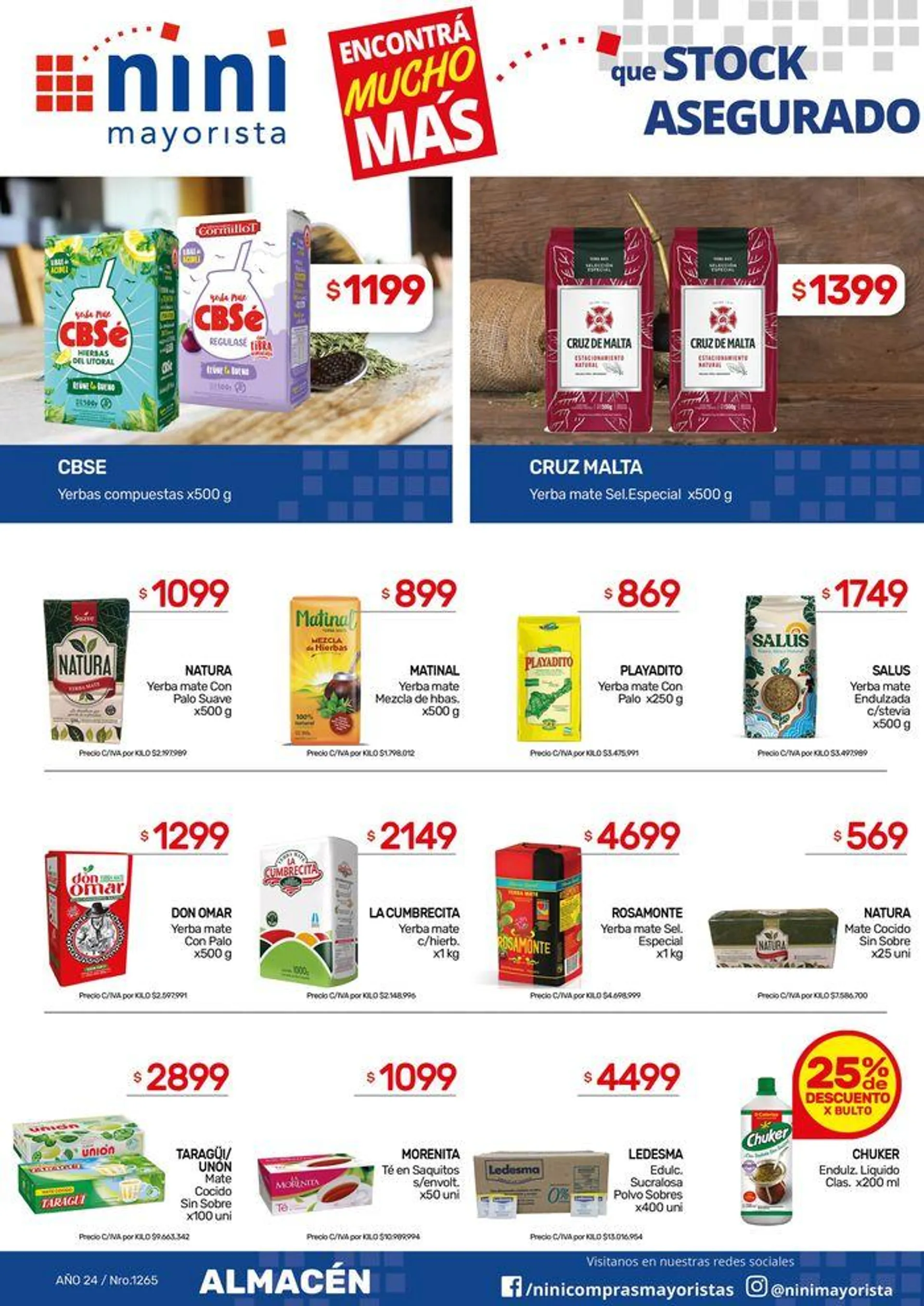 Ofertas de Revista Nini Mayorista 1265 23 de julio al 28 de julio 2024 - Página 16 del catálogo