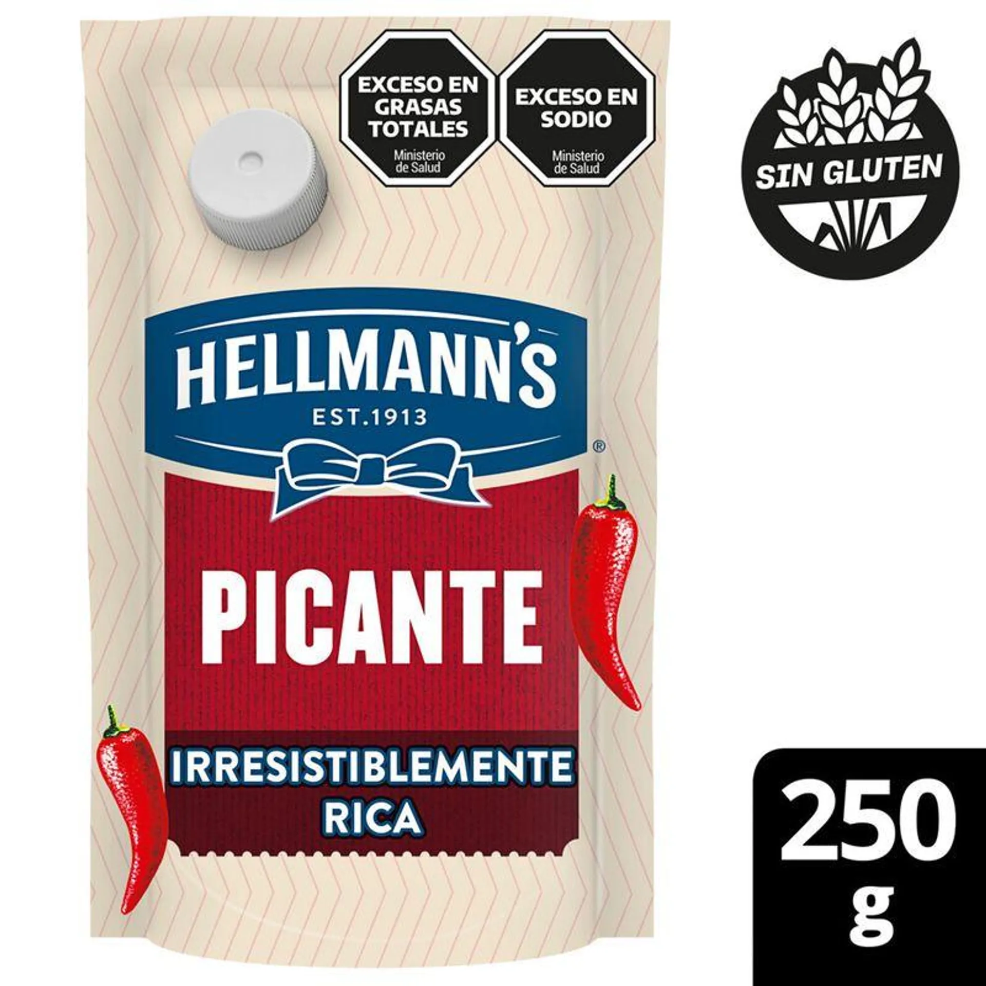 Salsa Picante Hellmanns 250 Gr.