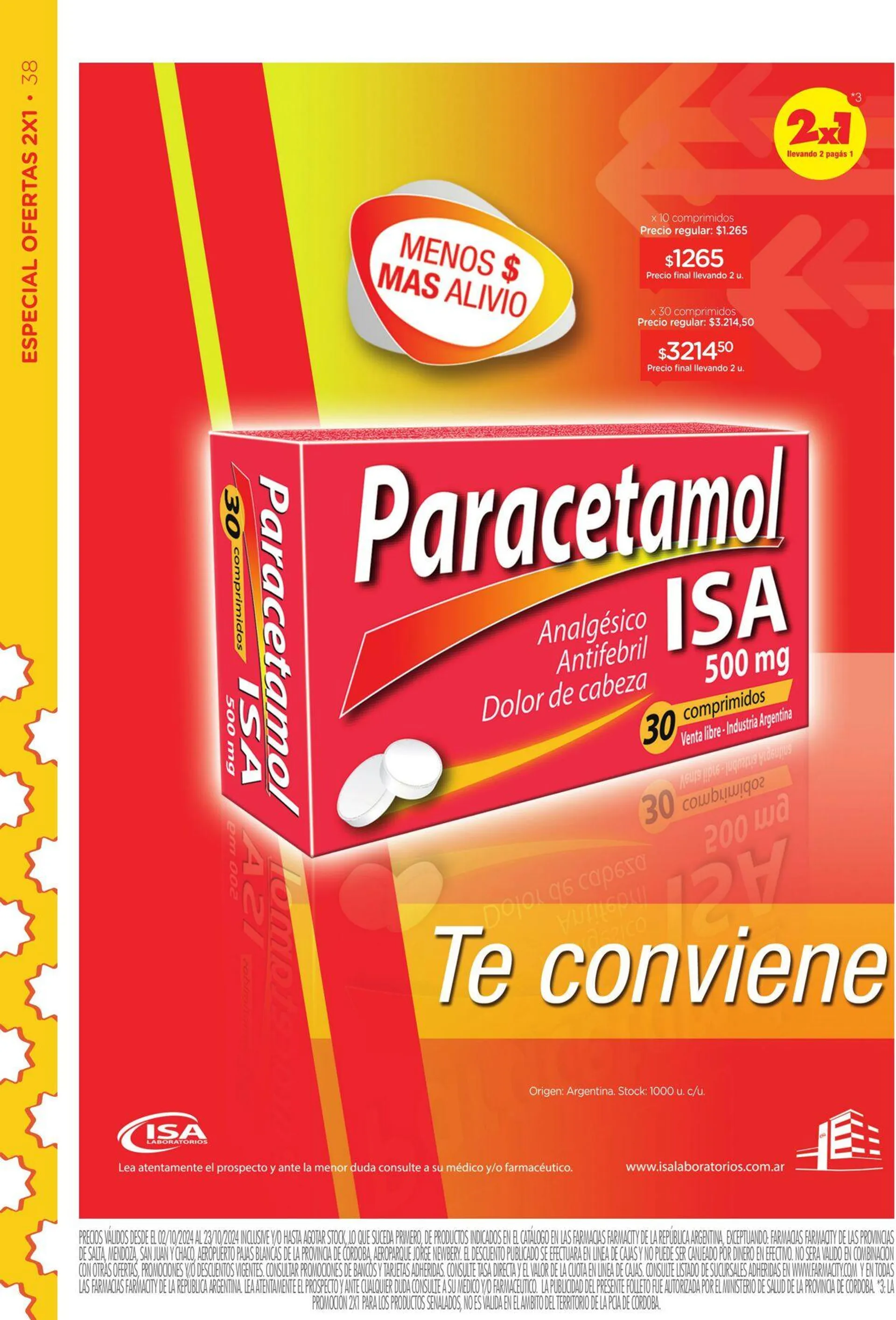 Ofertas de Farmacity 1 de octubre al 31 de octubre 2024 - Página 38 del catálogo