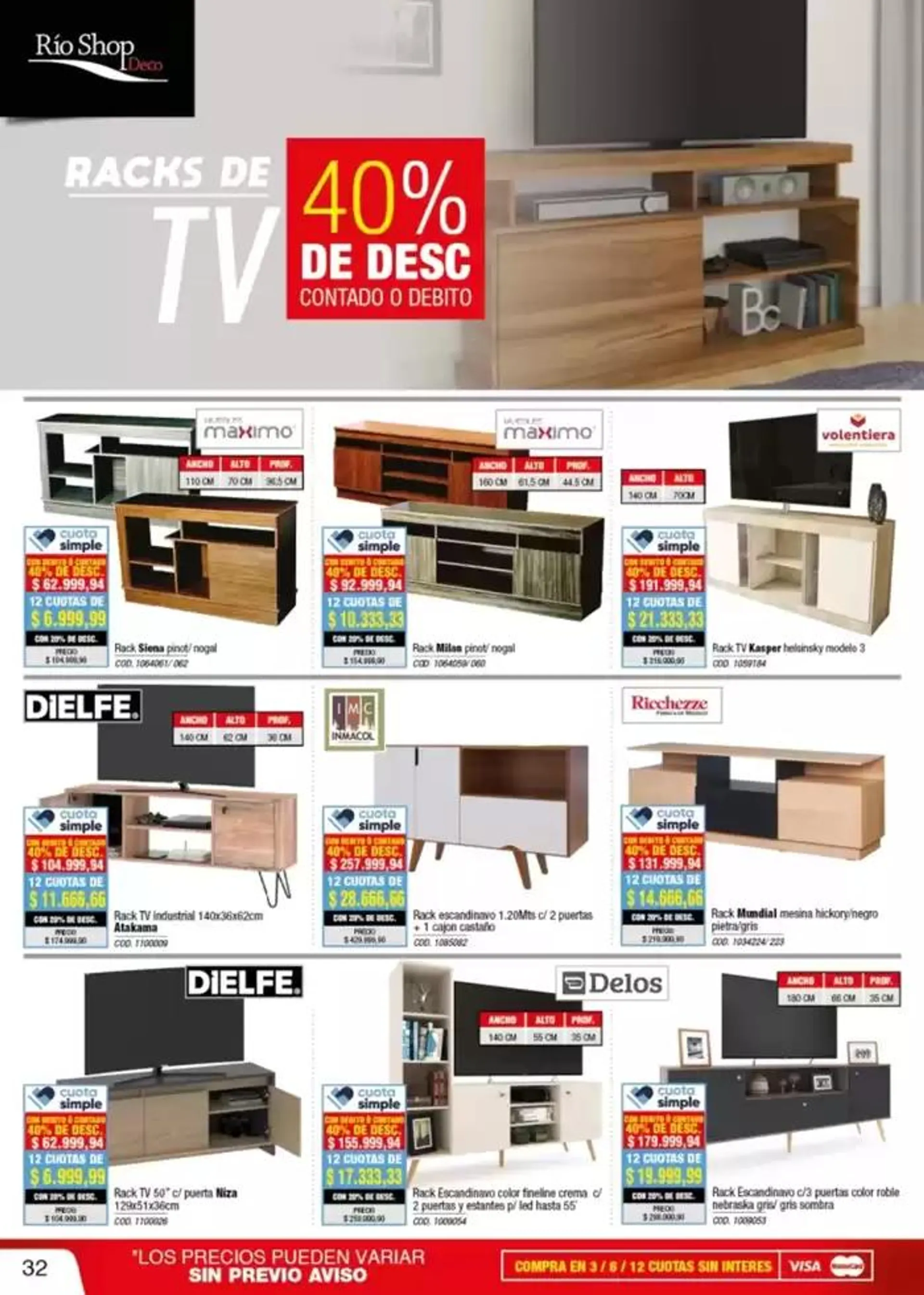 Ofertas de Catálogo Rio Shop Deco 12 de octubre al 26 de octubre 2024 - Página 25 del catálogo