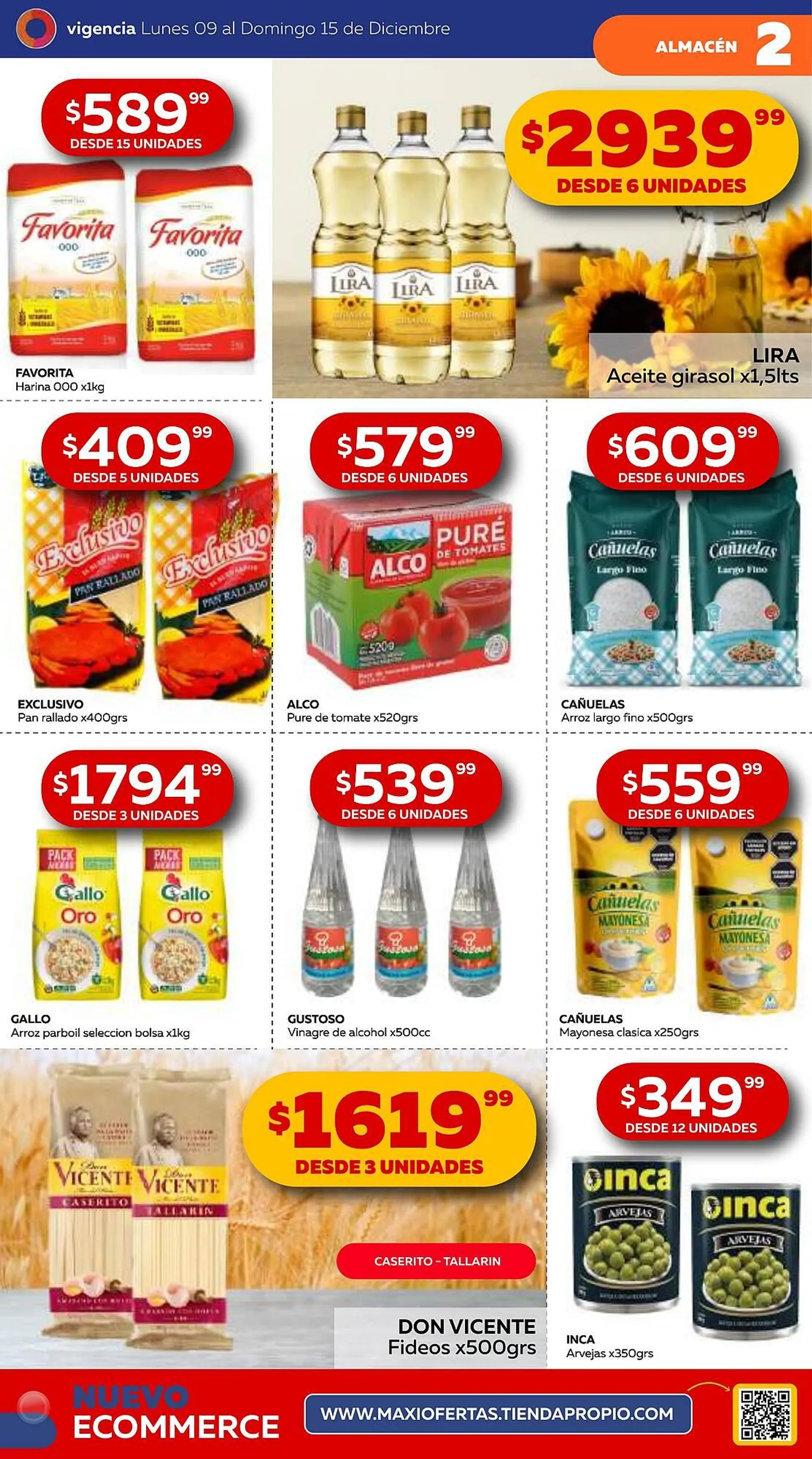 Ofertas de Catálogo Maxi Ofertas 9 de diciembre al 15 de diciembre 2024 - Página 2 del catálogo