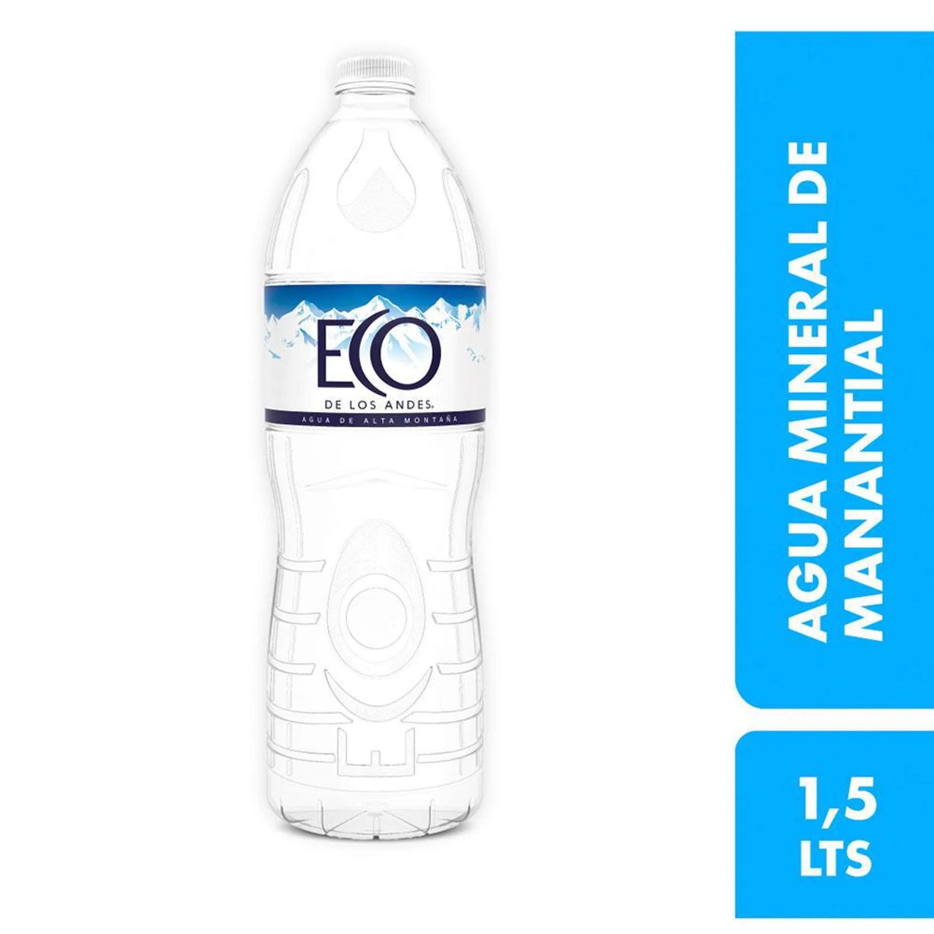 Agua Mineral Natural De Manantial Eco De Los Andes 1.5 L