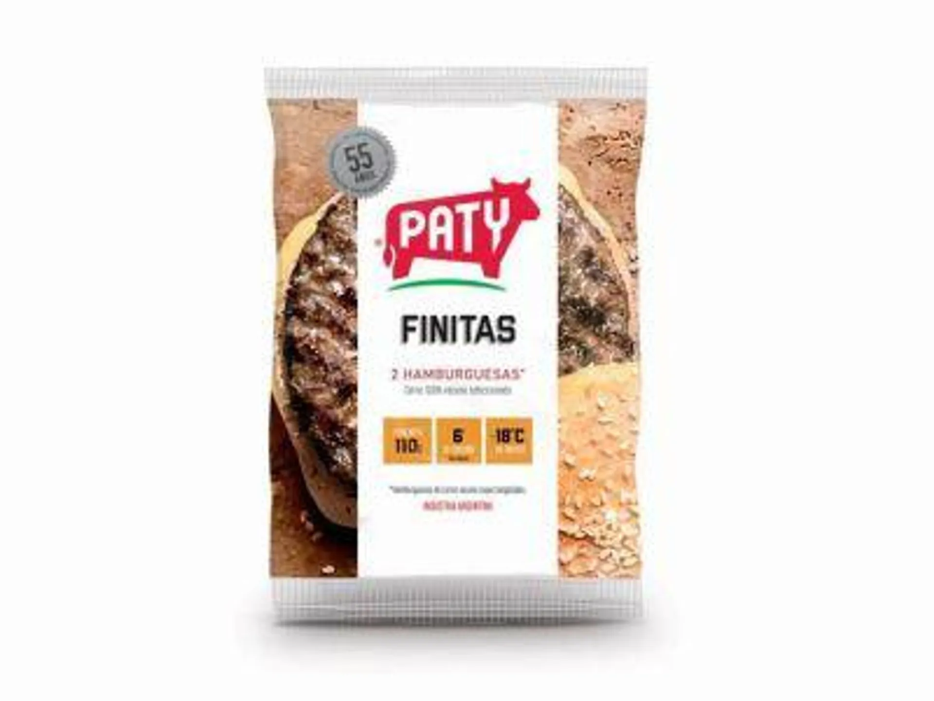 HAMBURGUESA PATY FINITA 2 UN