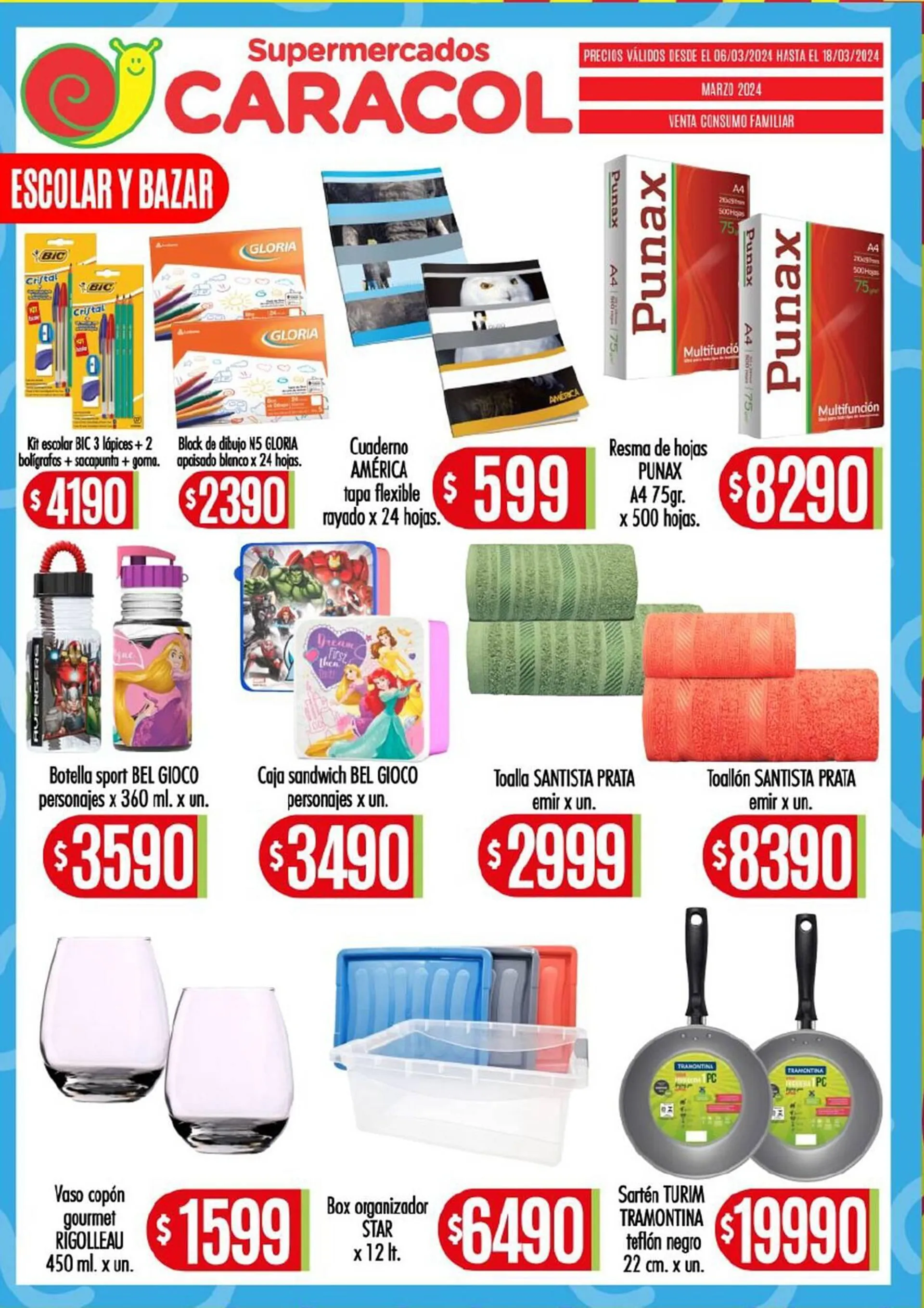 Ofertas de Catálogo Supermercados Caracol 7 de marzo al 18 de marzo 2024 - Página 10 del catálogo