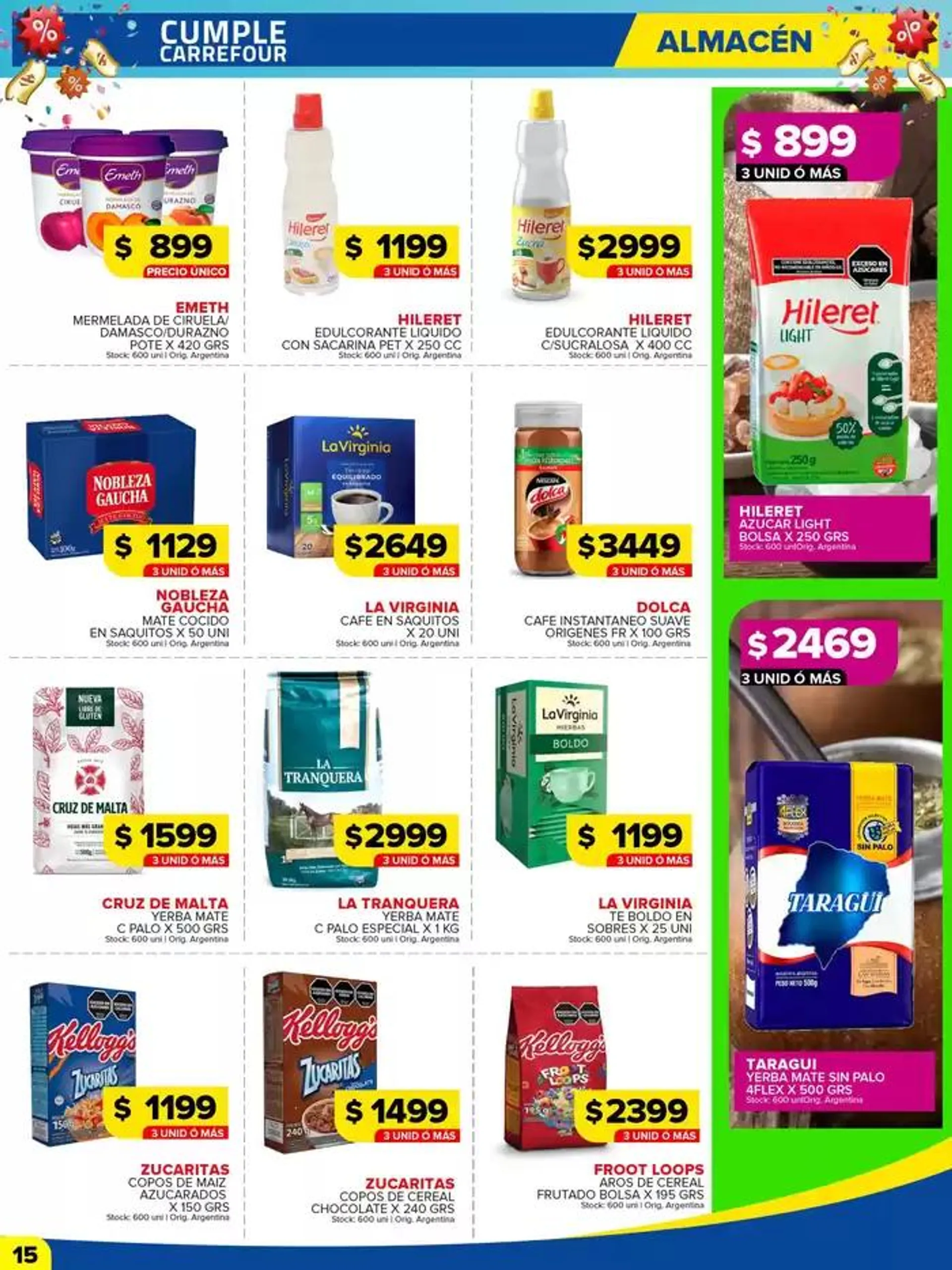 Ofertas de OFERTAS SEMANALES 7 de octubre al 13 de octubre 2024 - Página 15 del catálogo