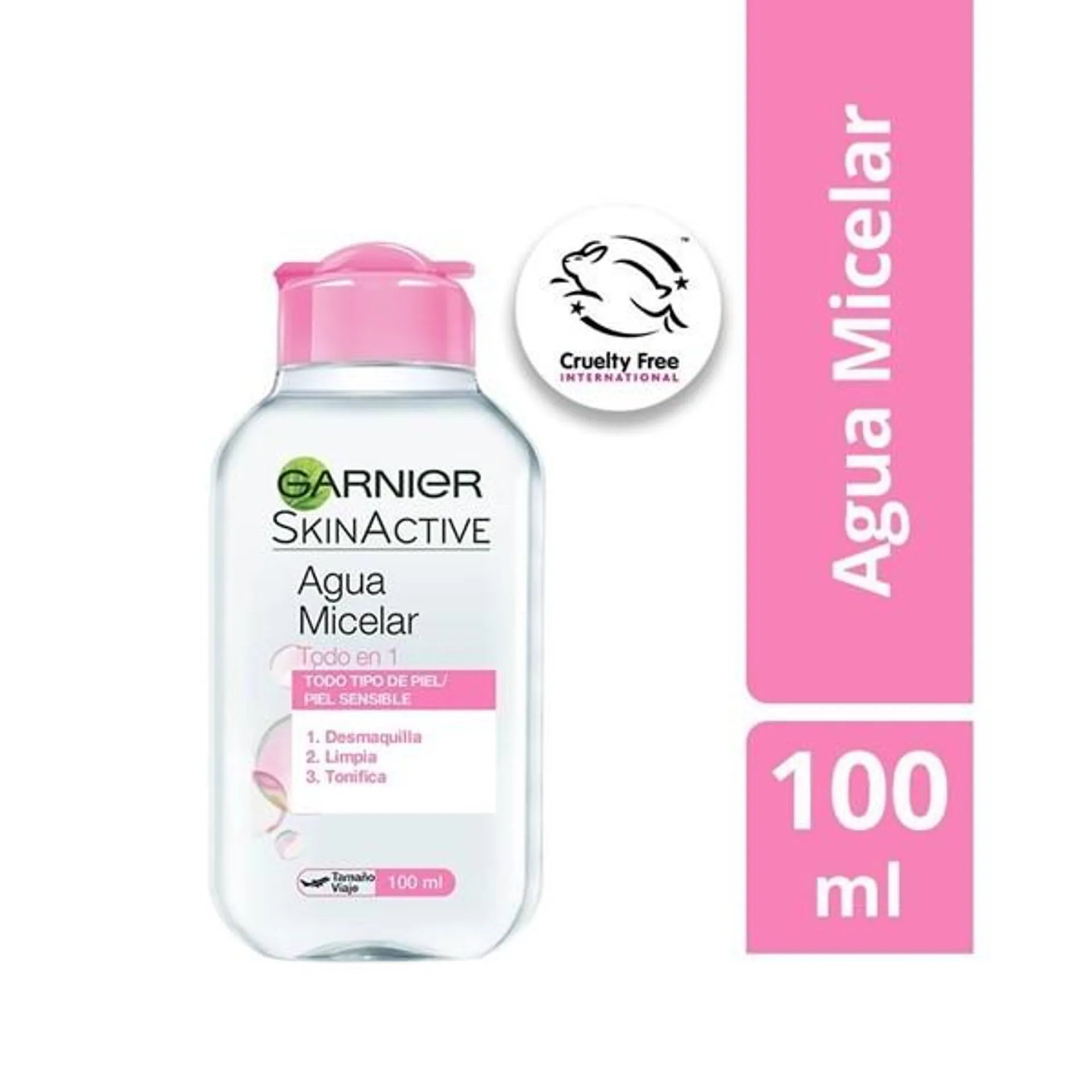 Garnier Mini Agua Micelar Todo en 1 100 ml