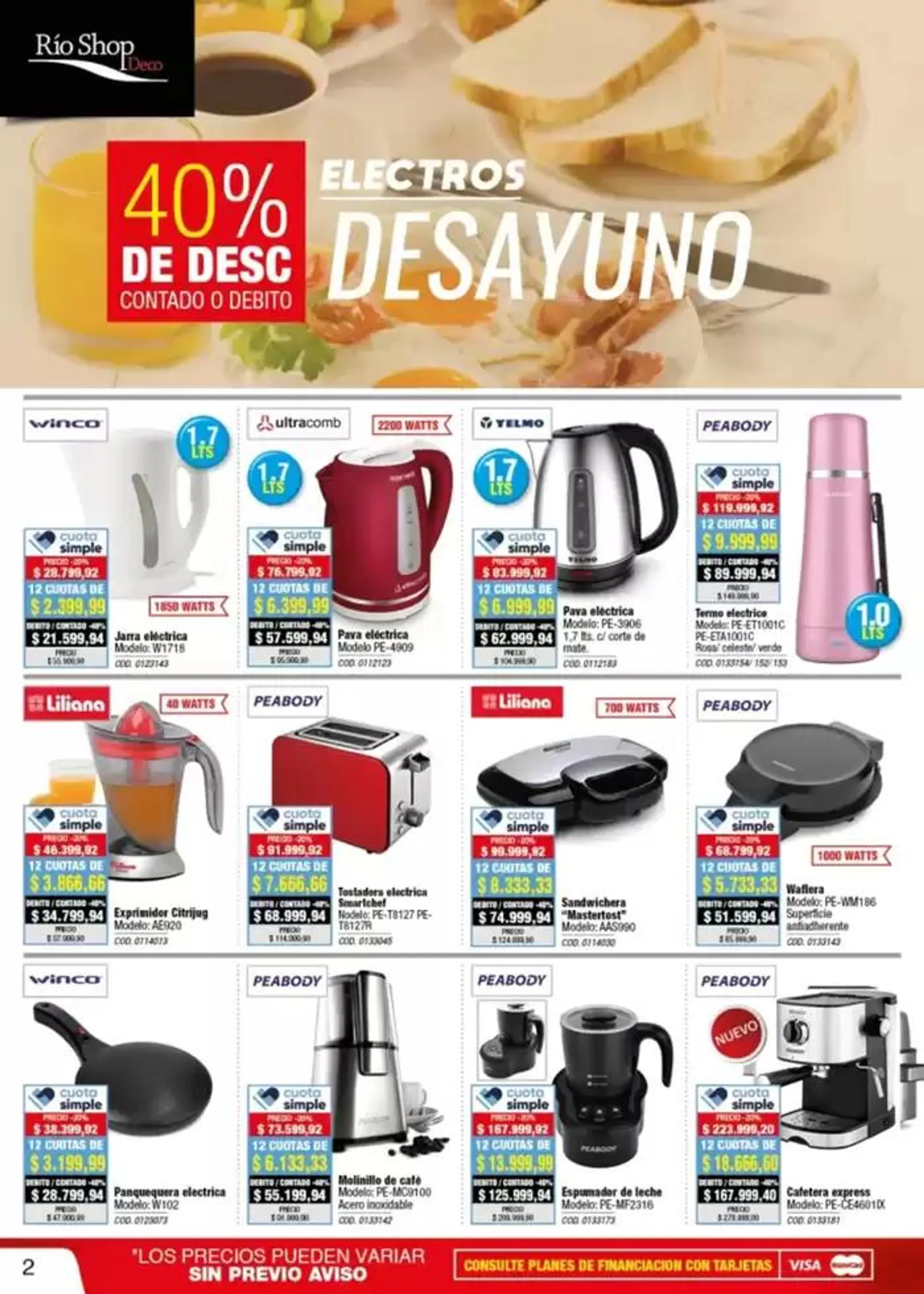 Ofertas de Catálogo Rio Shop Deco 11 de octubre al 25 de octubre 2024 - Página 12 del catálogo