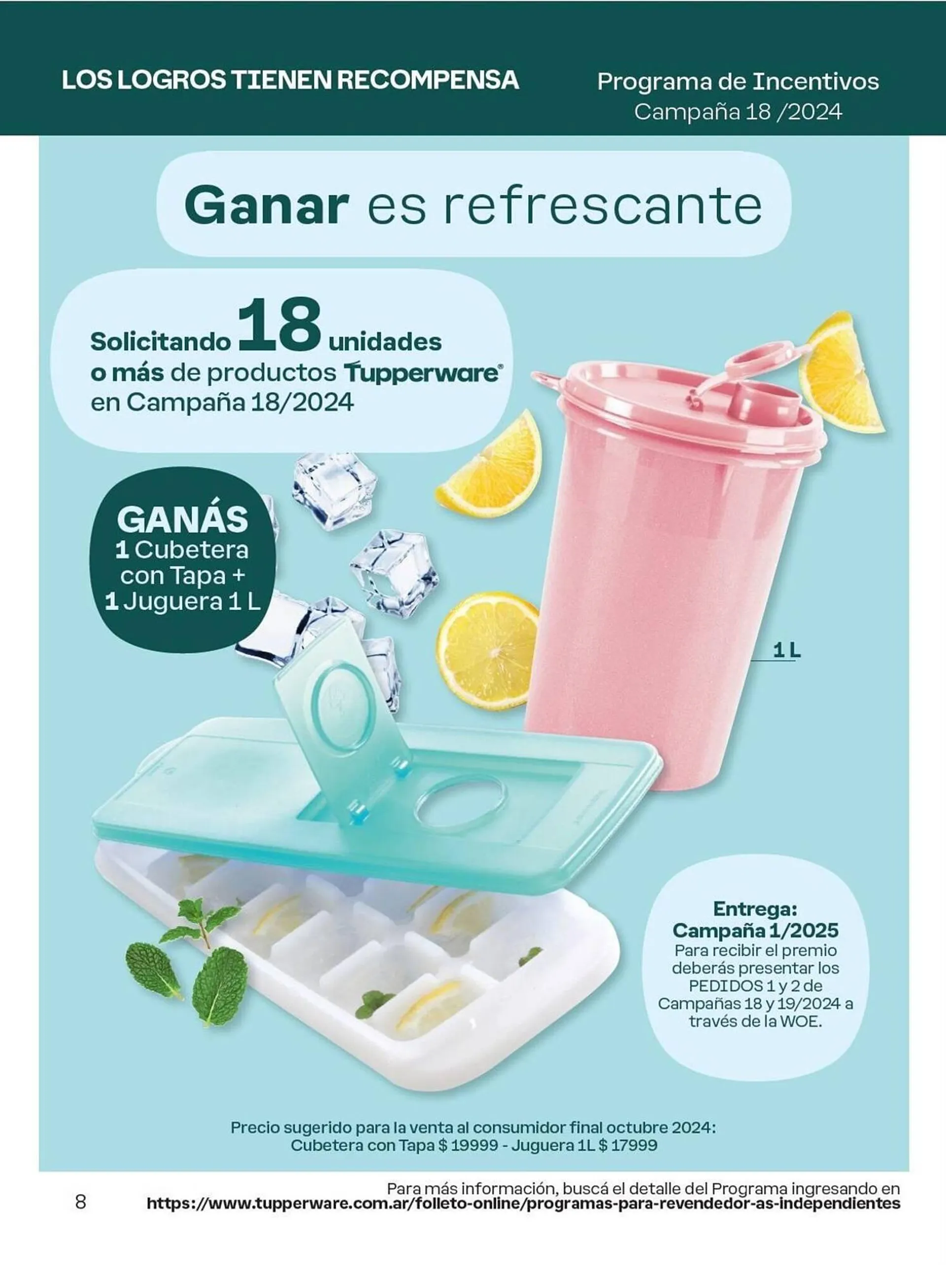 Ofertas de Catálogo Tupperware 25 de octubre al 8 de noviembre 2024 - Página 24 del catálogo