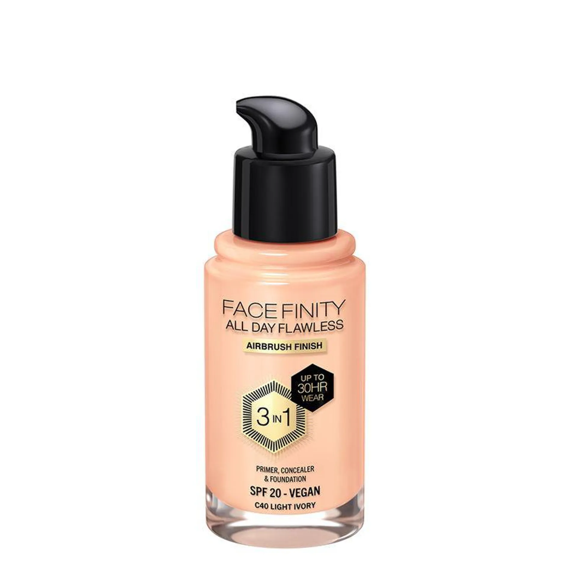 Base de Maquillaje Max Factor Facefinity All Day Flawless x 30 ml