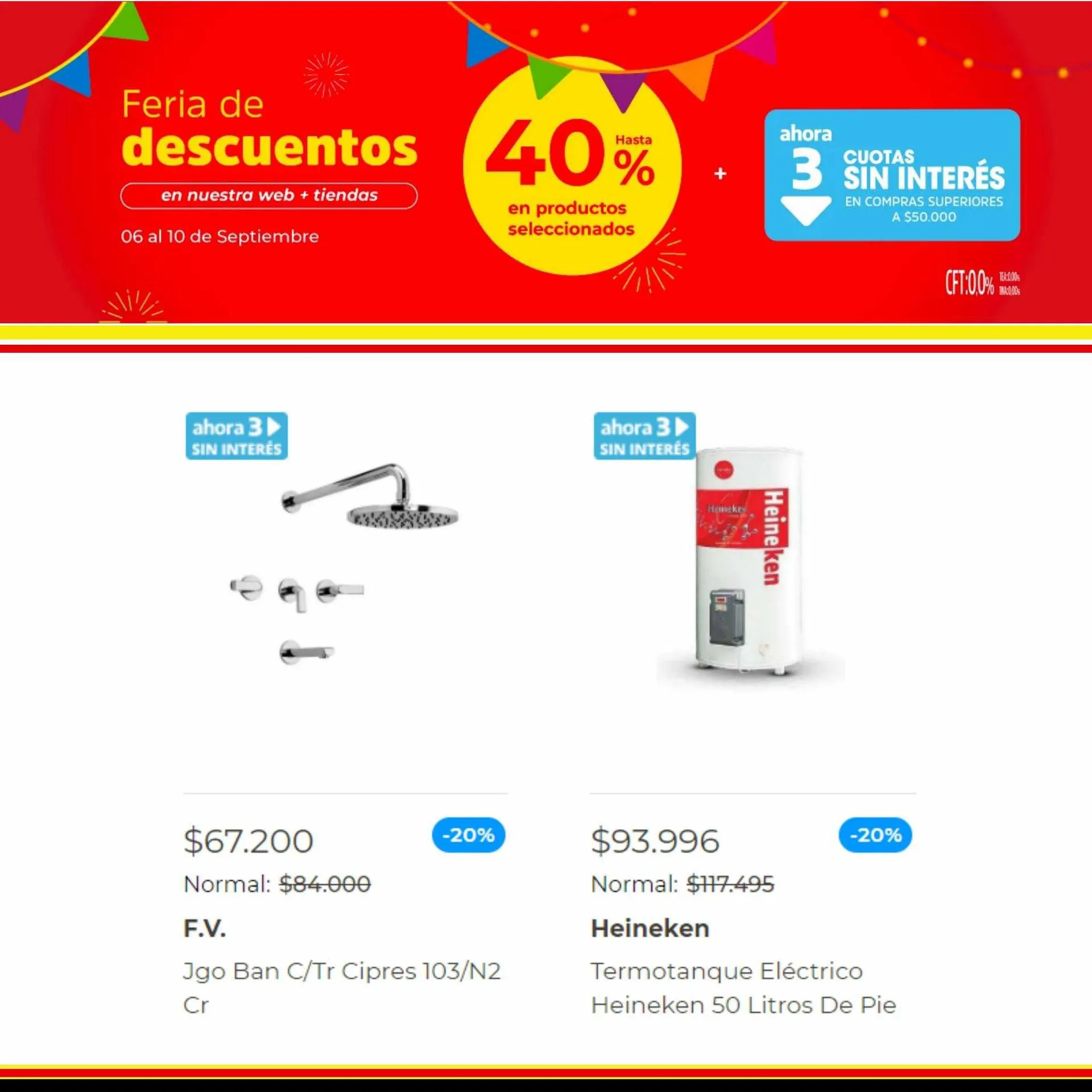 Ofertas de Catálogo Easy 6 de septiembre al 10 de septiembre 2023 - Página 12 del catálogo