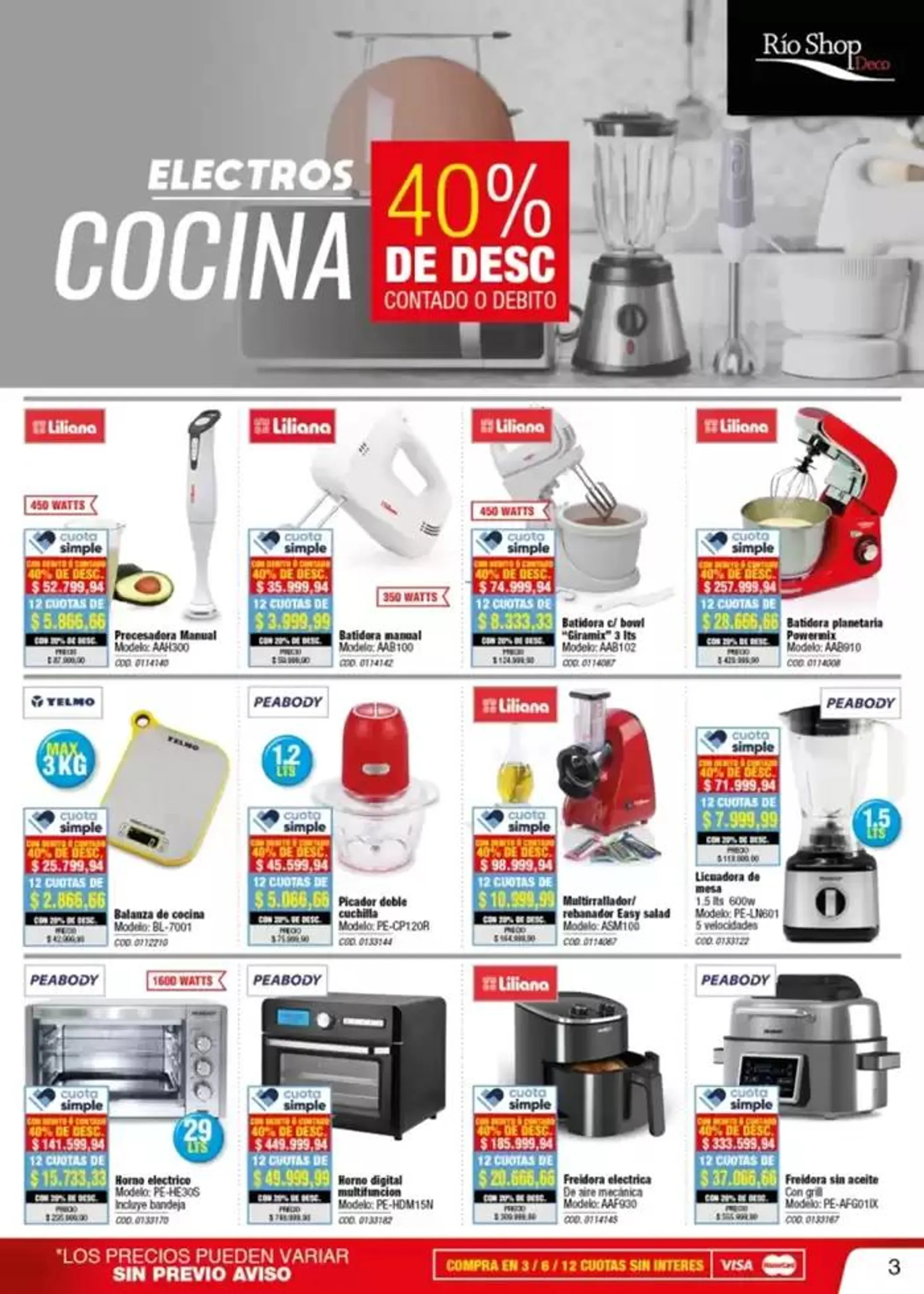 Ofertas de Catálogo Rio Shop Deco 12 de octubre al 26 de octubre 2024 - Página 23 del catálogo