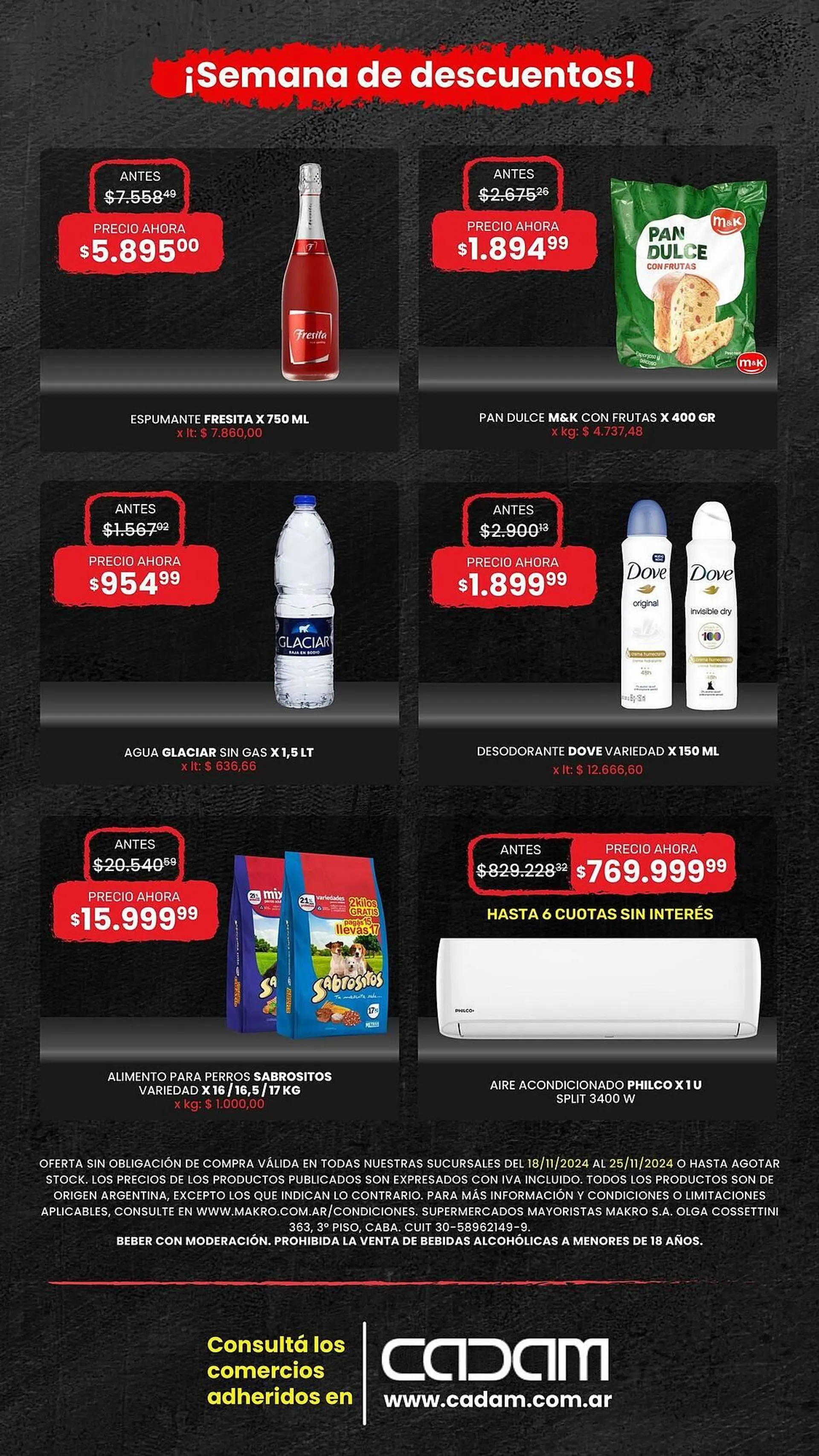 Ofertas de Catálogo Makro 18 de noviembre al 25 de noviembre 2024 - Página 2 del catálogo