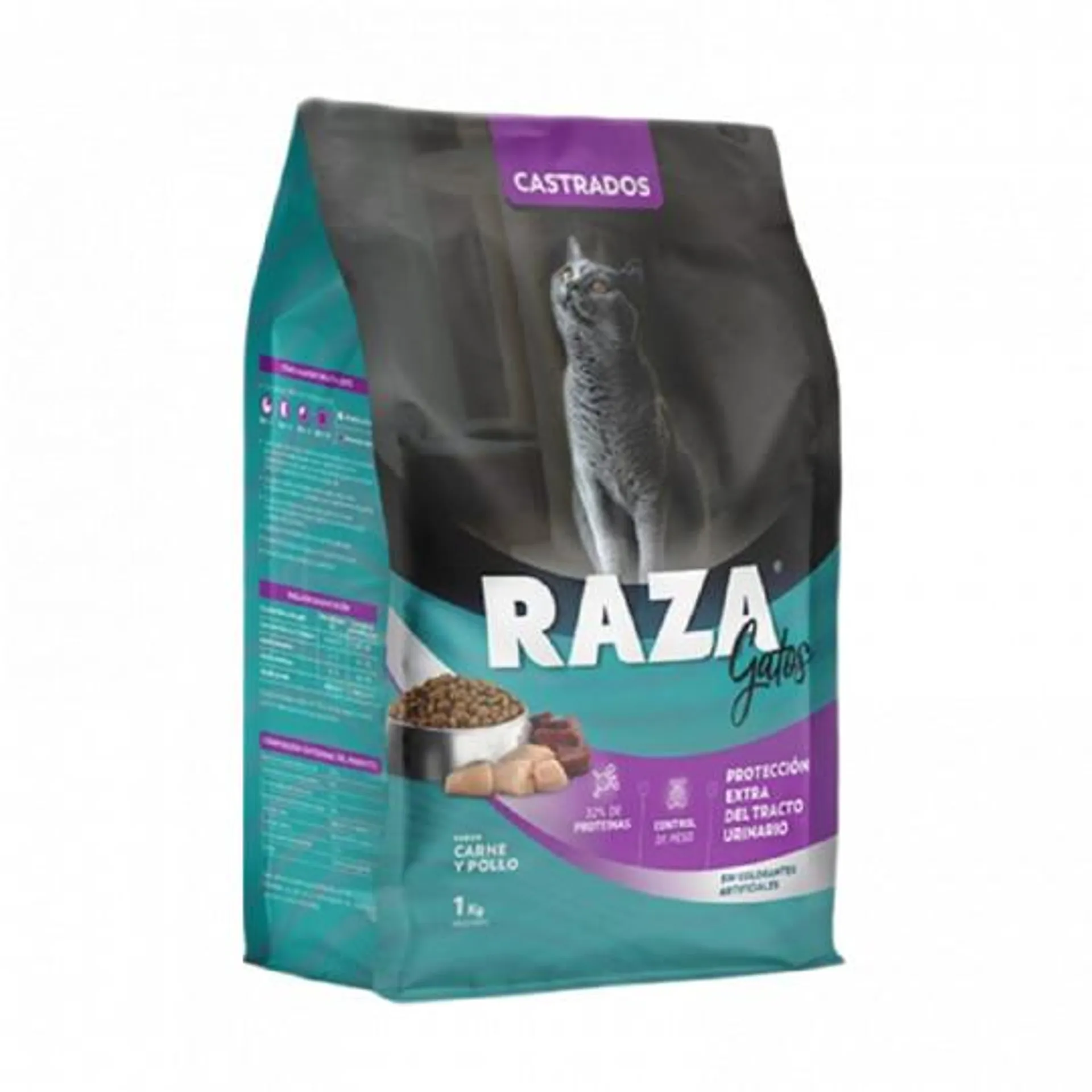 ALIMENTO GATOS RAZA GATOS CASTRADOS 1 KG