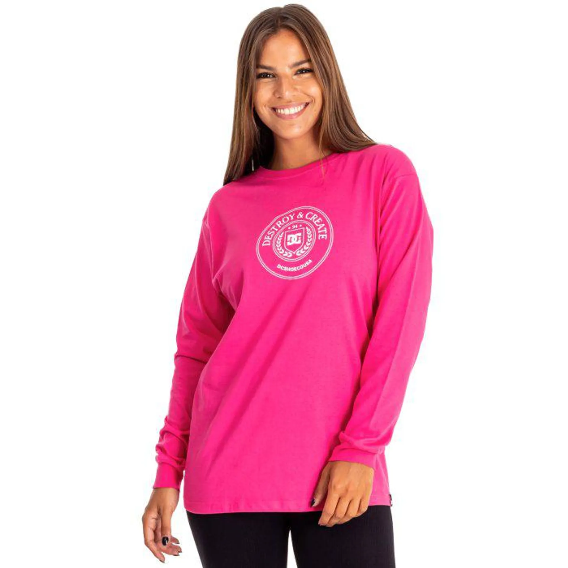 Remera Ml DC Op Crest (Ros) DC Mujer