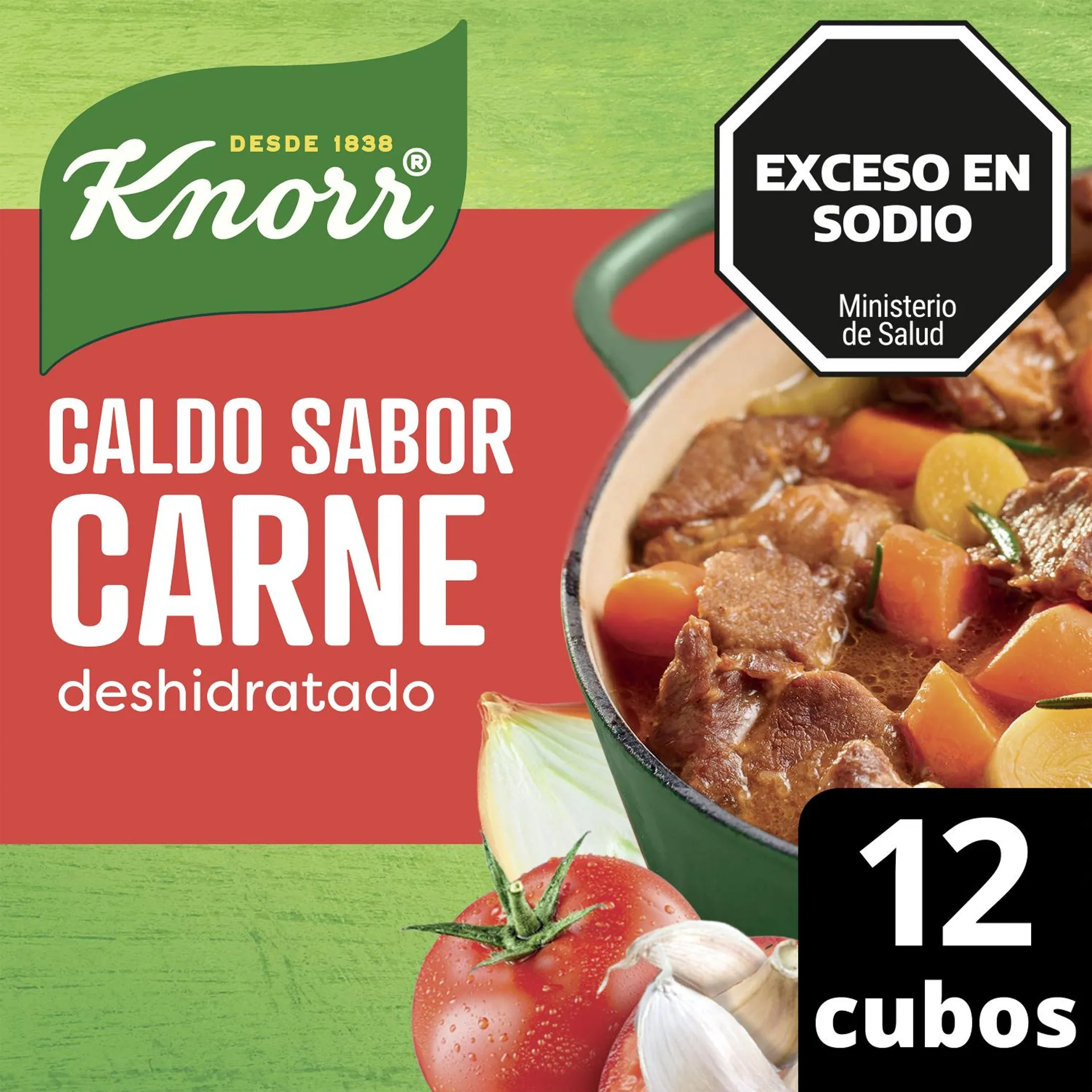 KNORR CALDO CARNE X12U