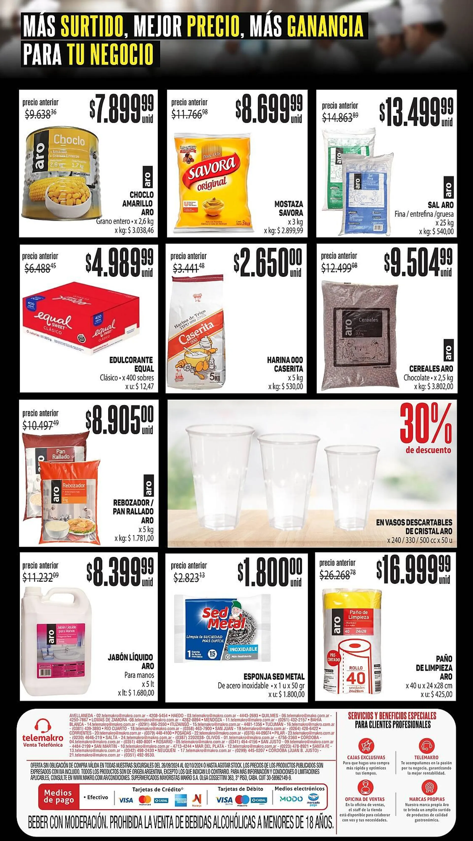 Ofertas de Catálogo Makro 26 de septiembre al 2 de octubre 2024 - Página 2 del catálogo