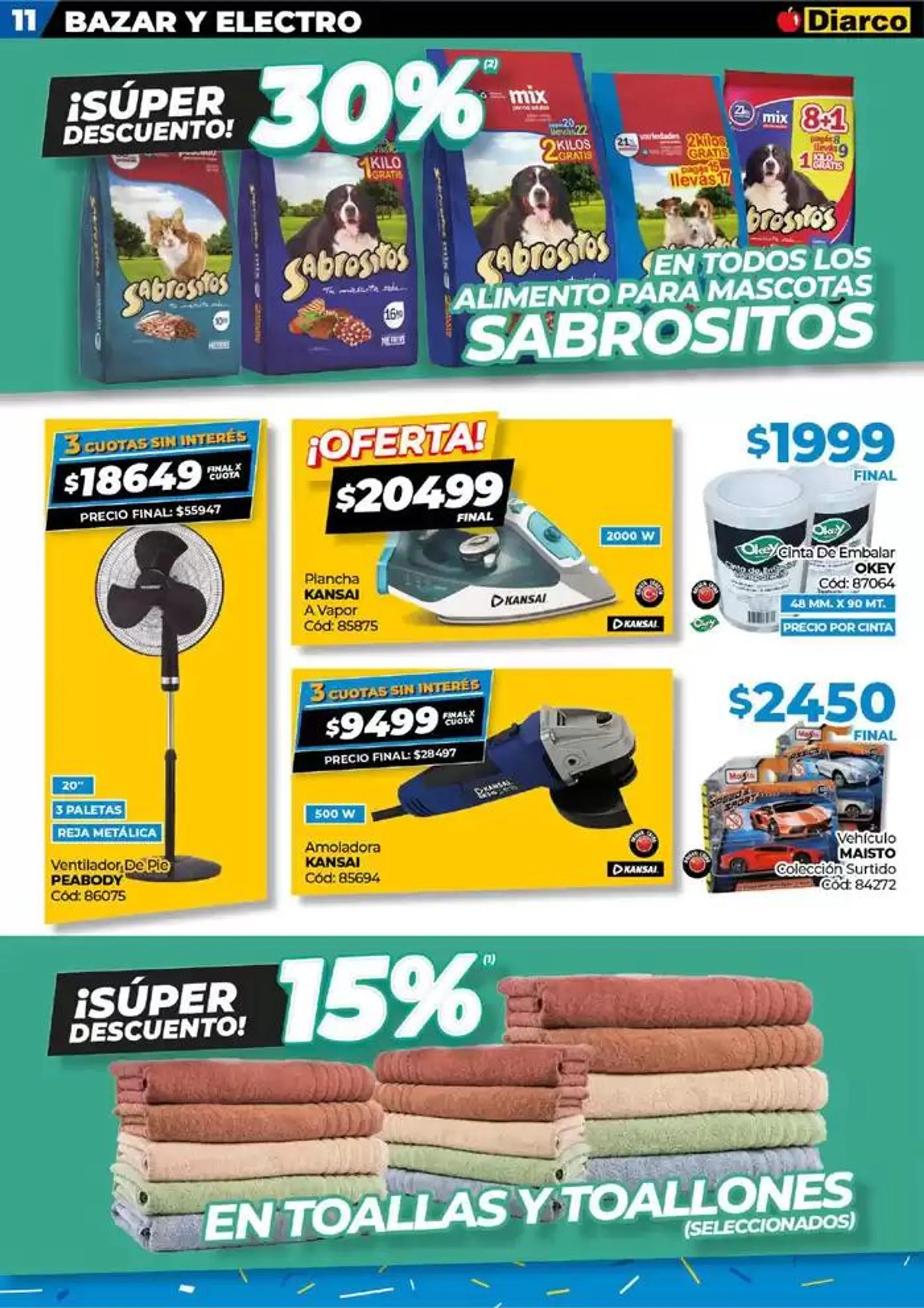 Ofertas de Diarco Ofertas Pueblo Interior 30 de septiembre al 4 de octubre 2024 - Página 13 del catálogo