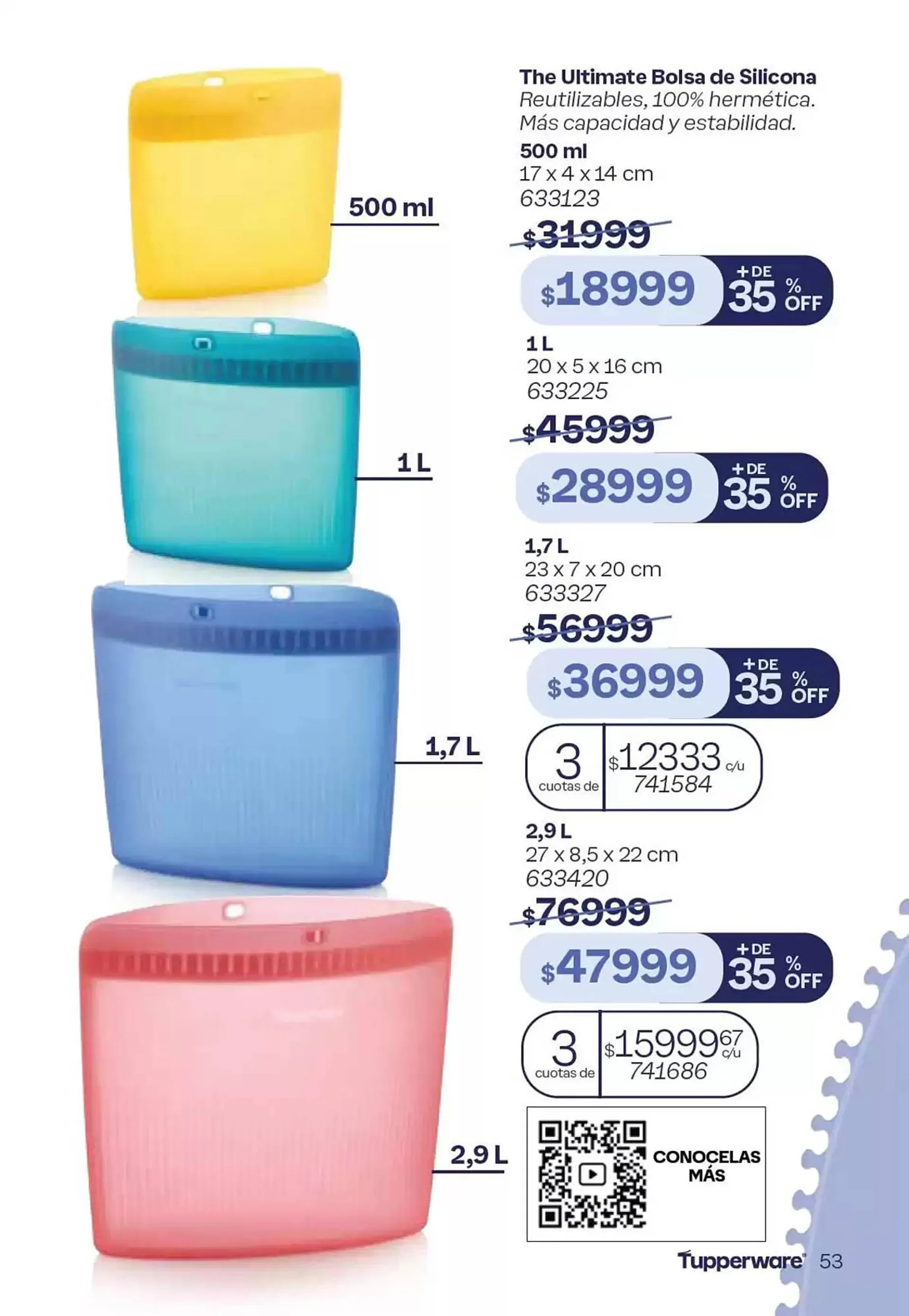 Ofertas de Catálogo Tupperware 11 de octubre al 25 de octubre 2024 - Página 49 del catálogo