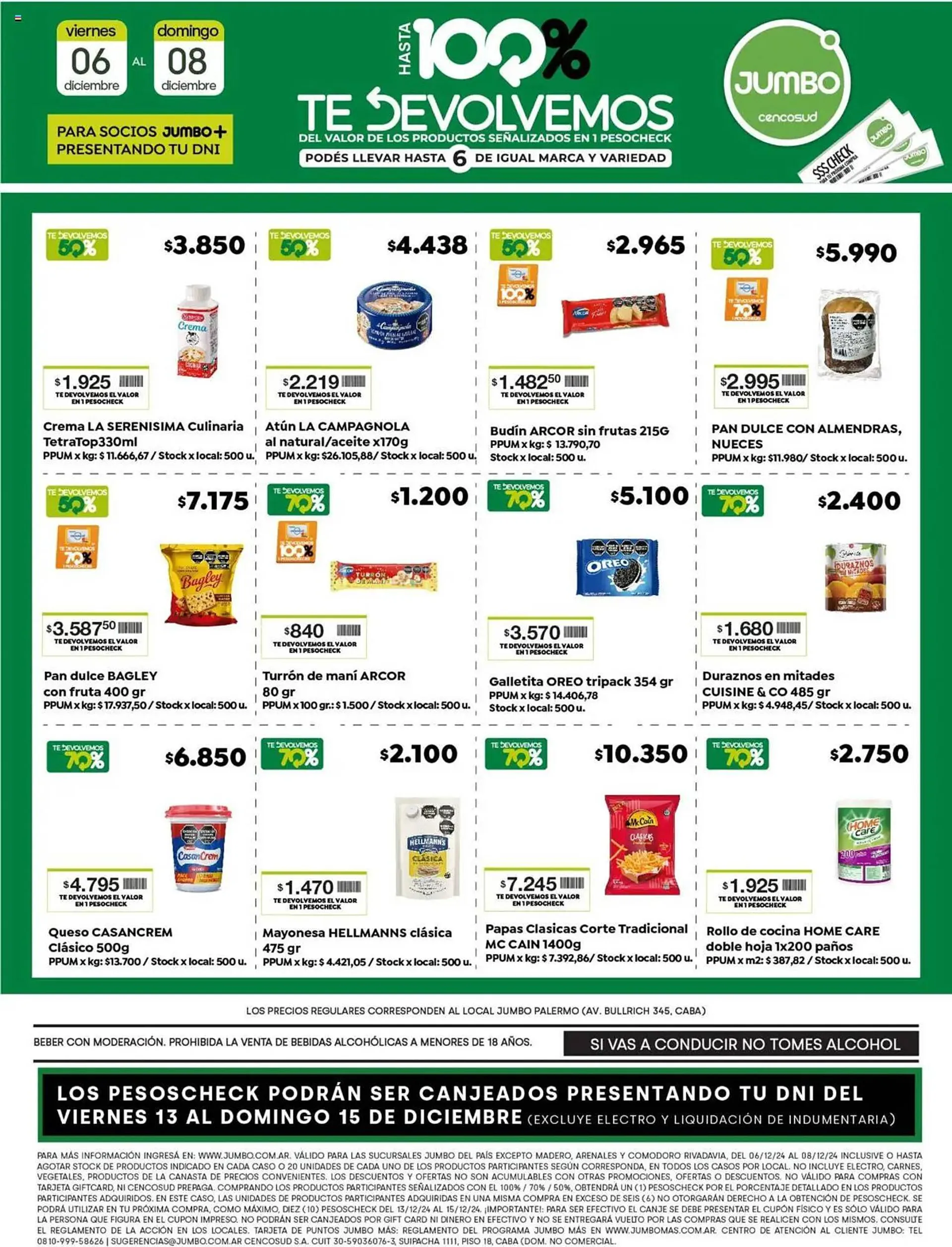 Ofertas de Catálogo Jumbo 6 de diciembre al 8 de diciembre 2024 - Página 8 del catálogo