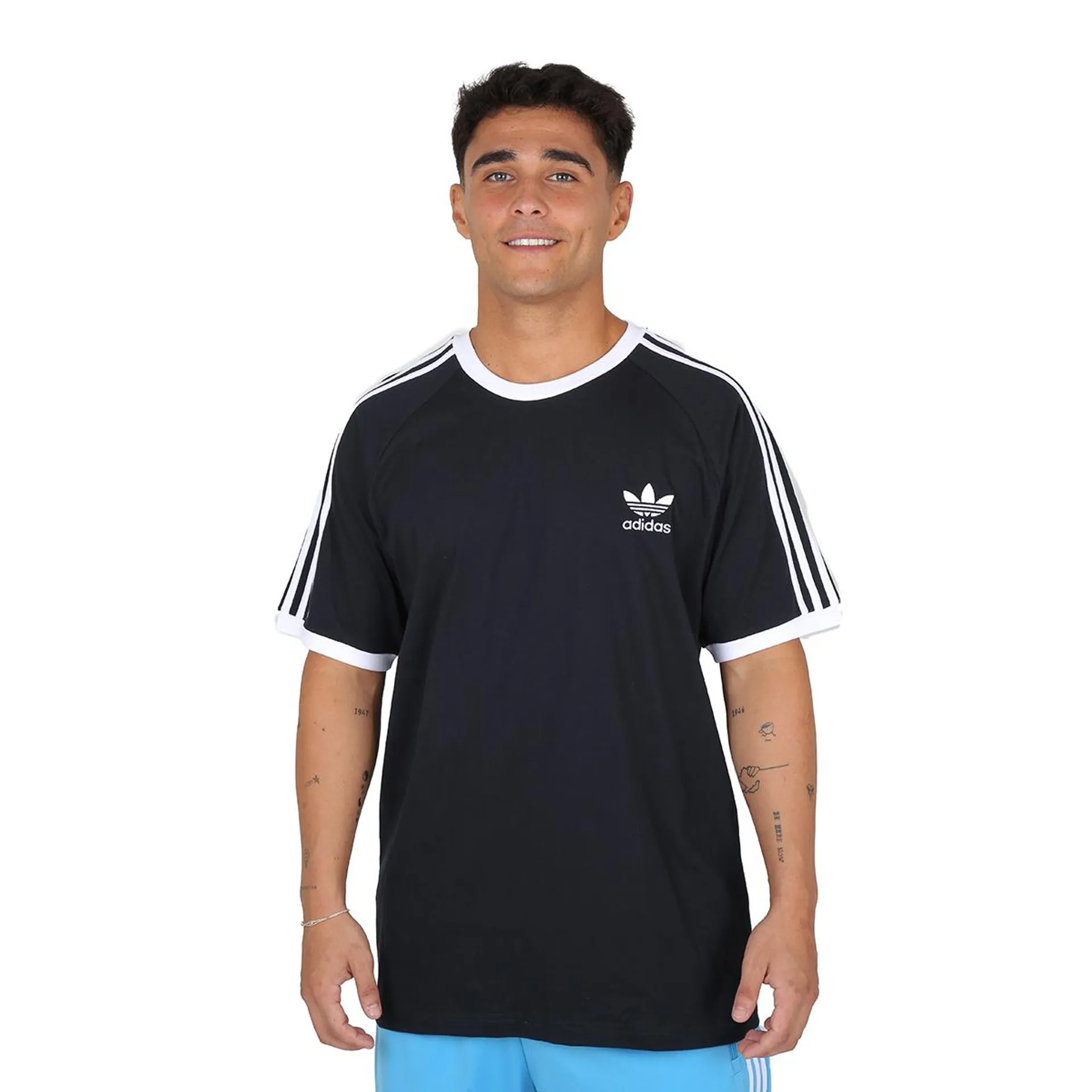 Remera adidas 3 Stripes Hombre