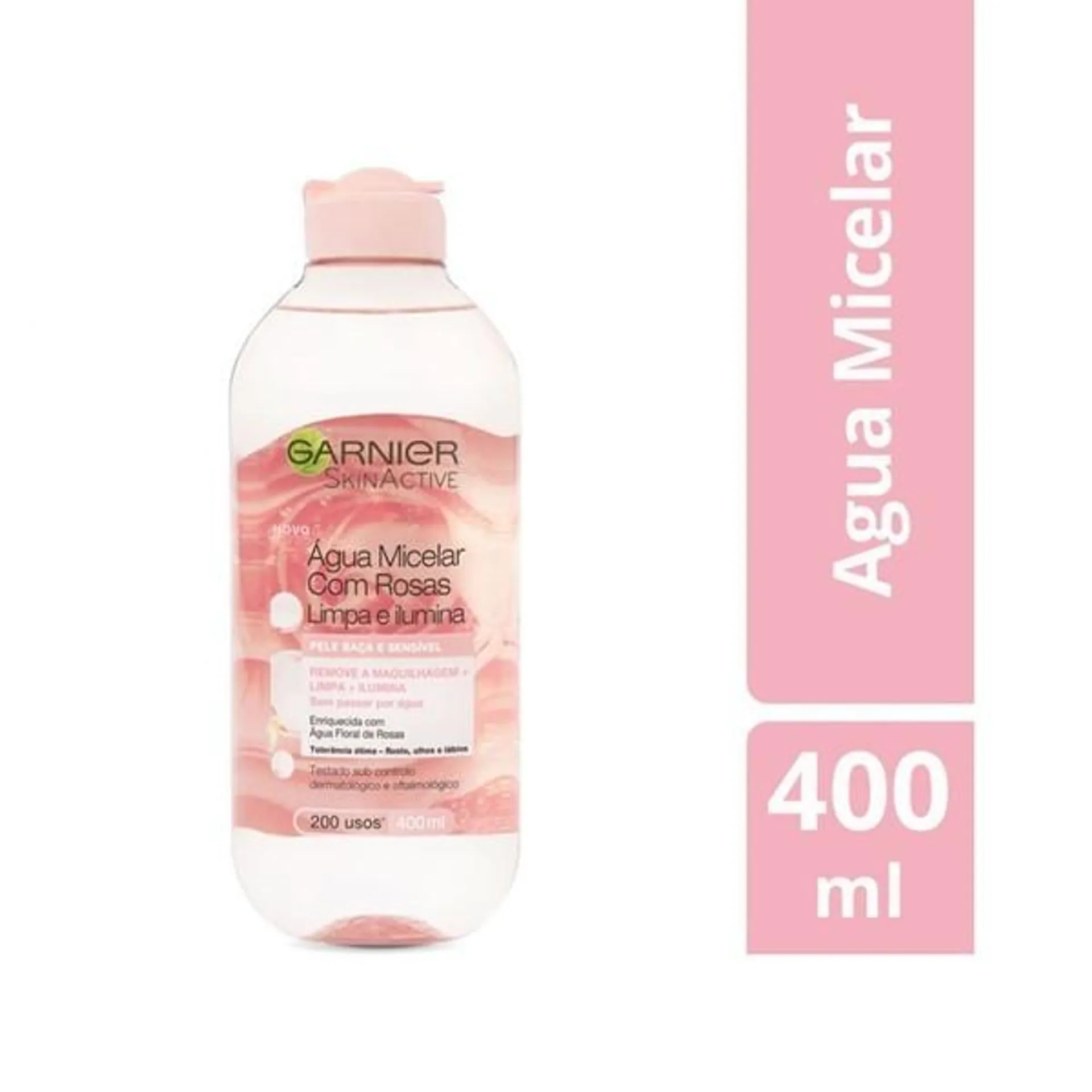 Garnier Agua Micelar de Rosas Skin Active 400 ml