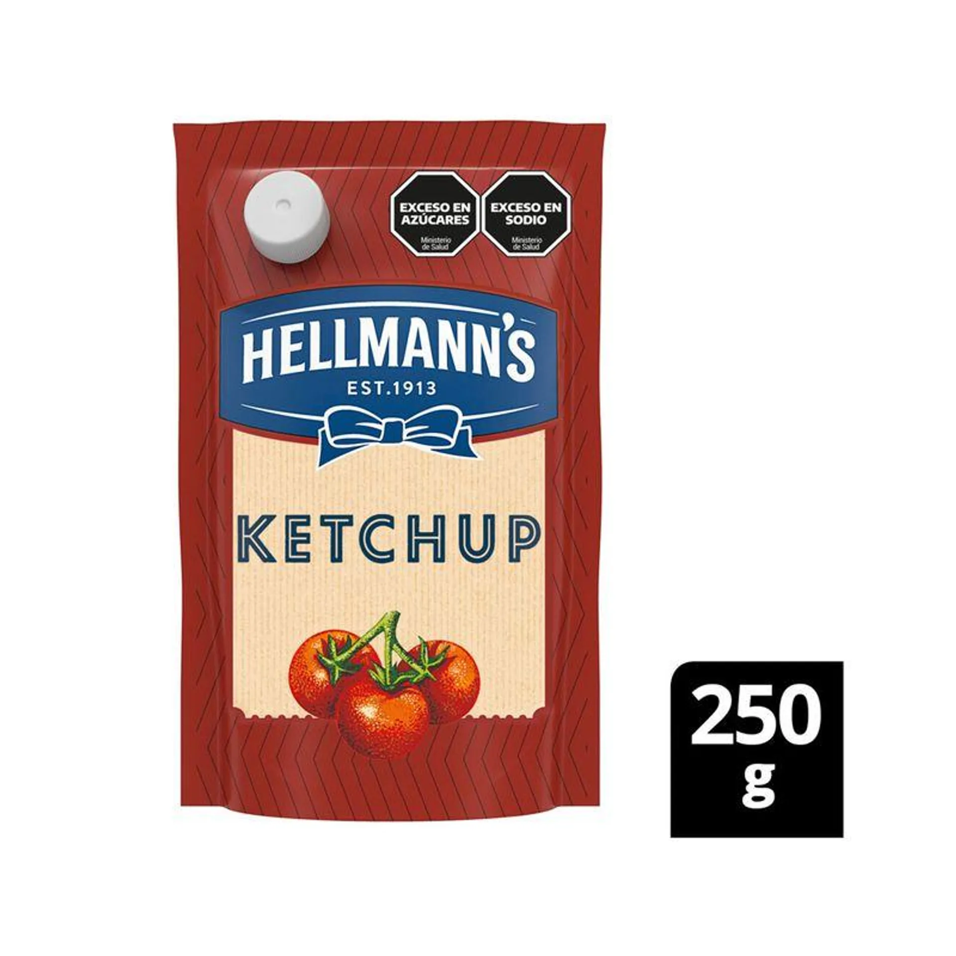 Ketchup Hellmanns regular doypack 250 g.