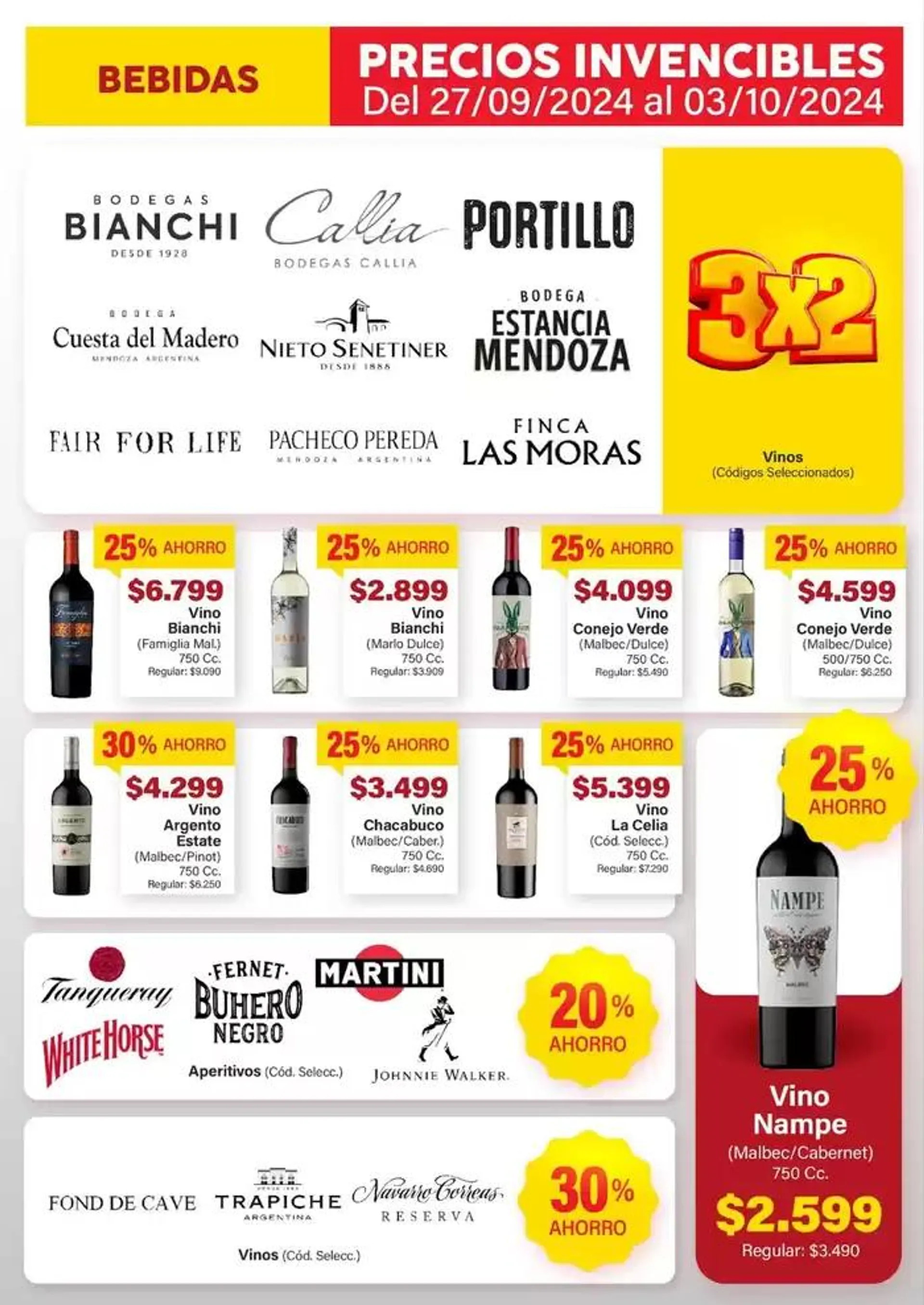 Ofertas de Ofertas Supermercados Aiello 4 de octubre al 18 de octubre 2024 - Página 3 del catálogo