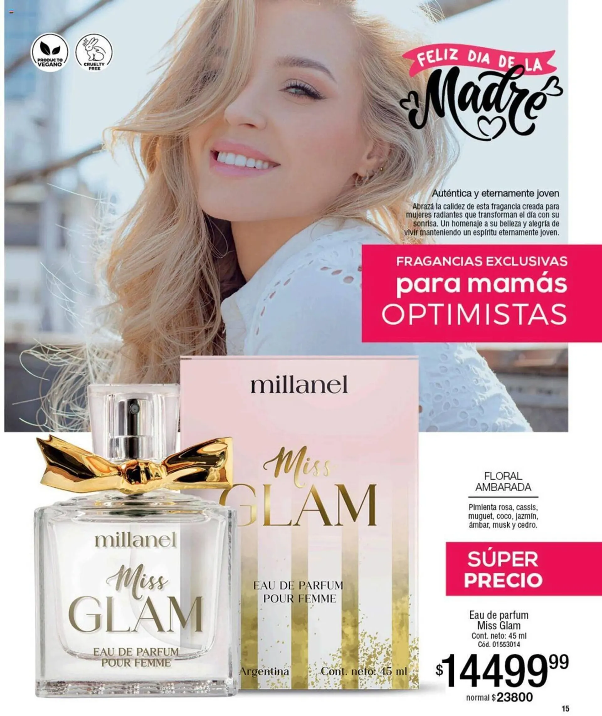 Ofertas de Catálogo Millanel Cosmética 23 de septiembre al 20 de octubre 2024 - Página 15 del catálogo