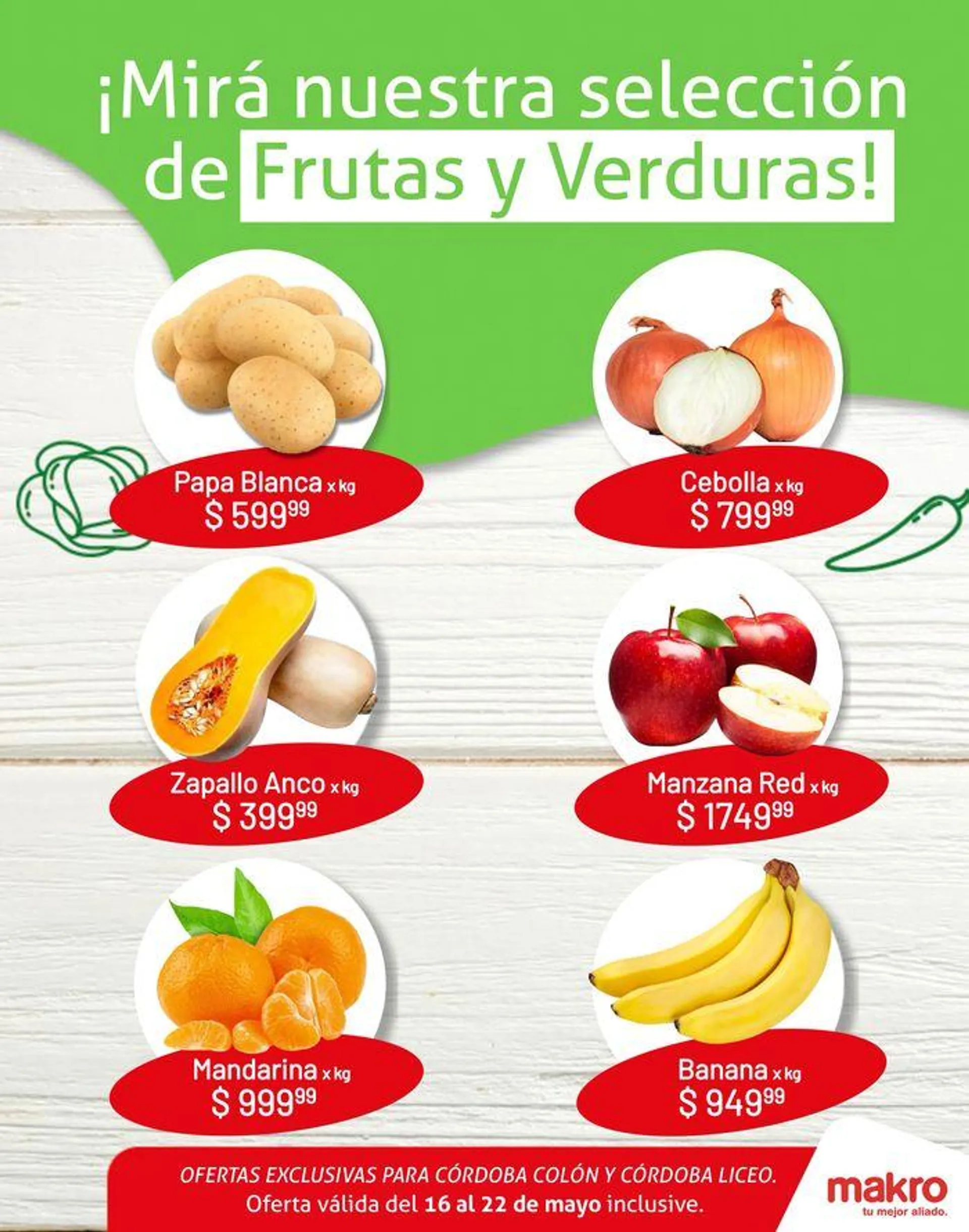 Frutas y Verduras Makro Córdoba - 1