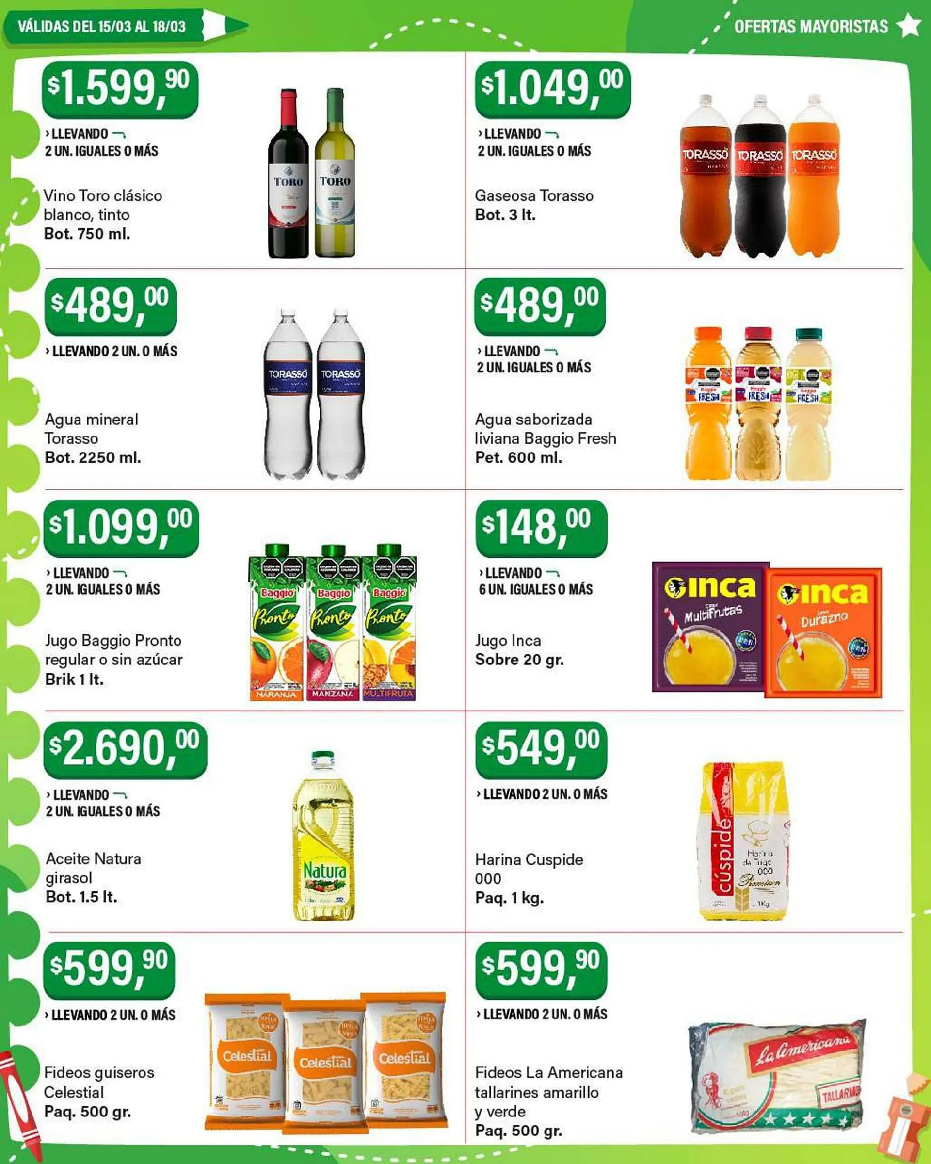 Ofertas de Catálogo Supermercados Damesco 15 de marzo al 18 de marzo 2024 - Página 2 del catálogo