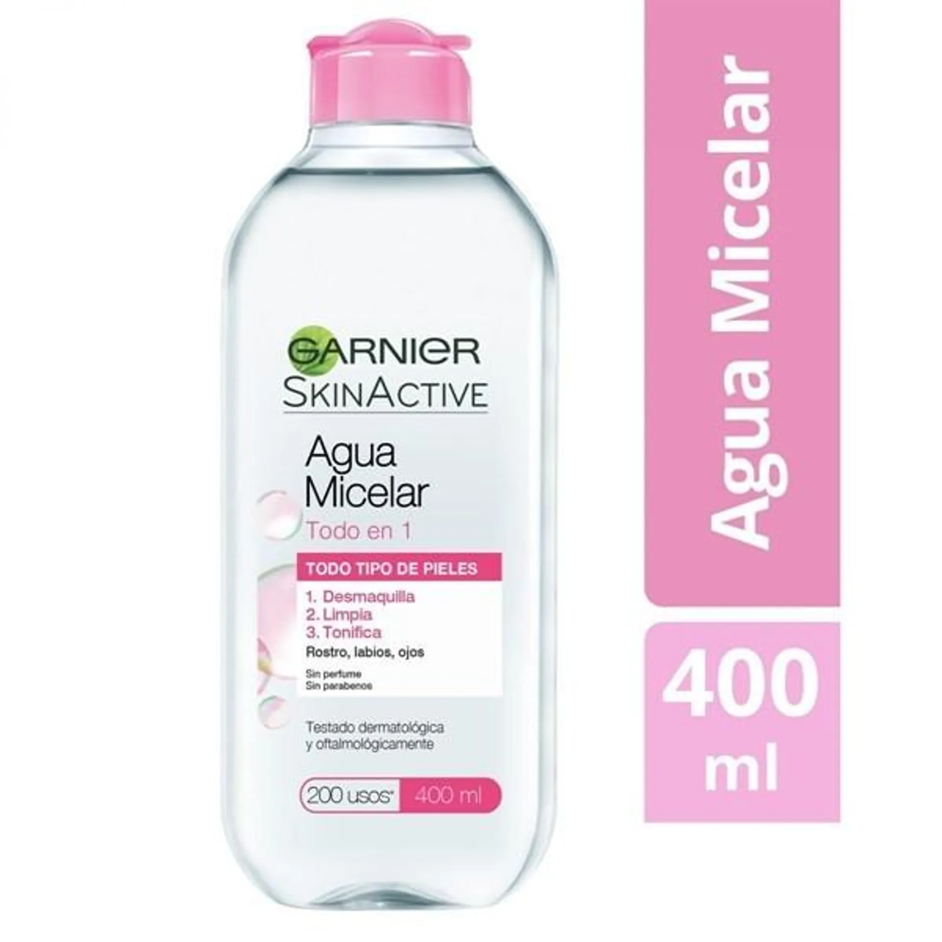 Garnier Agua Micelar Skin Active Todo en 1 400 ml