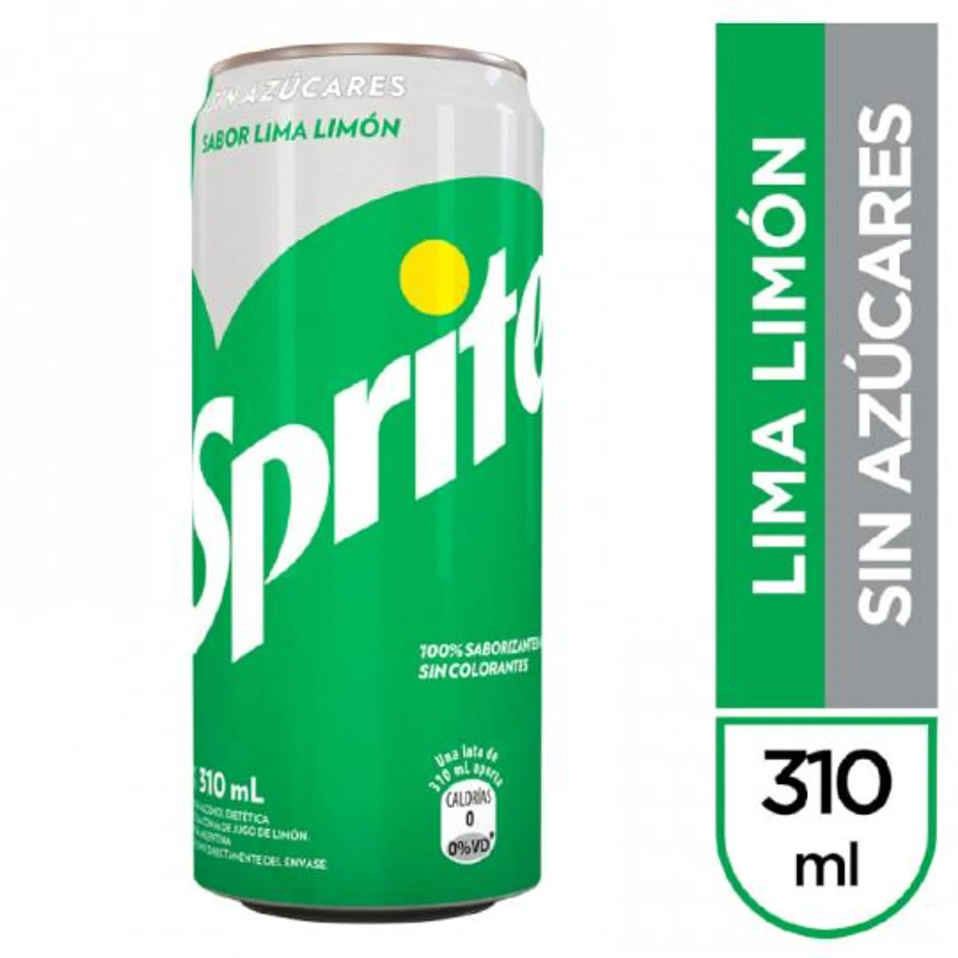 GASEOSA DIET SPRITE S/AZUCAR 310 CC.