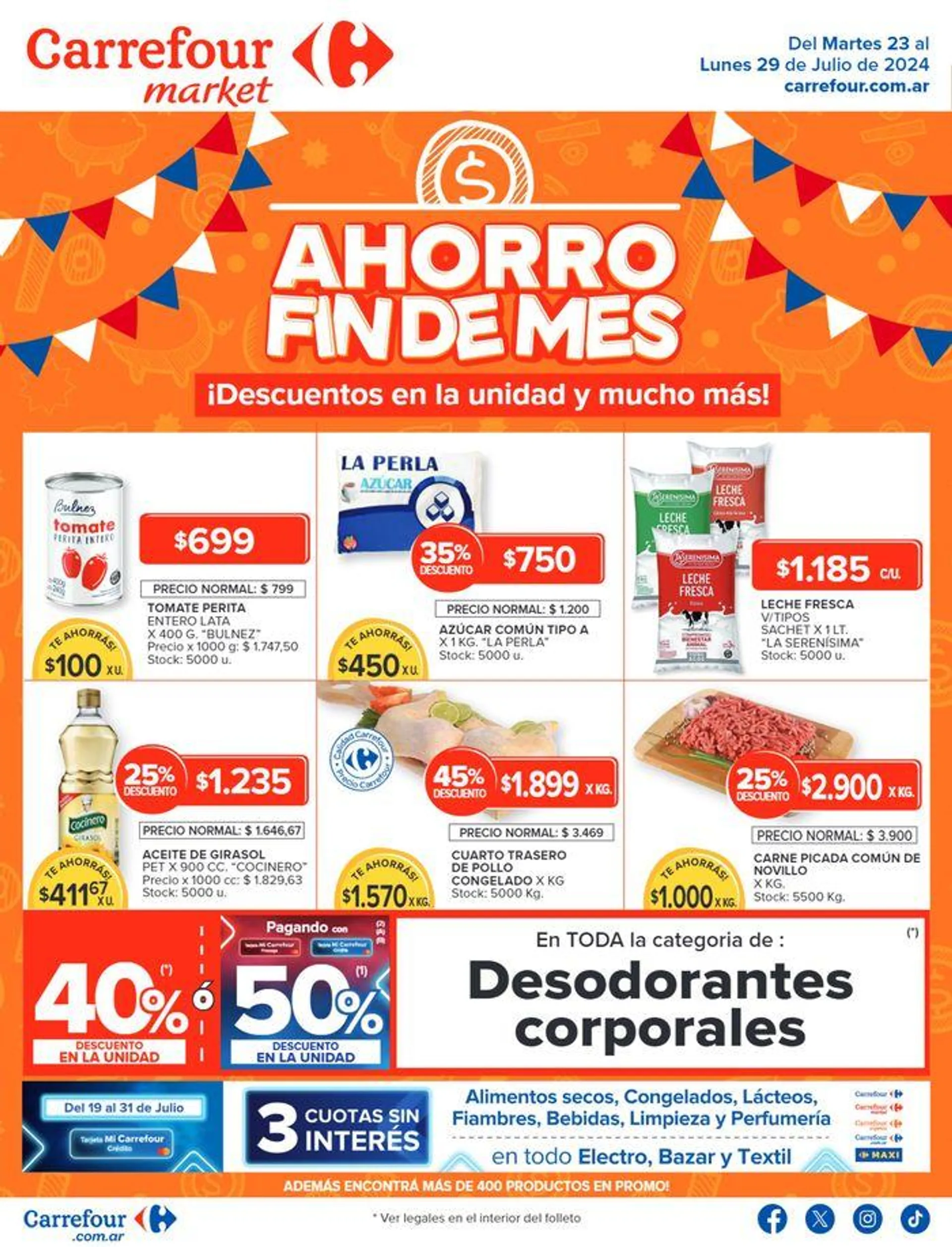 Catálogo Ahorro Fin de Mes Market BS AS - 1